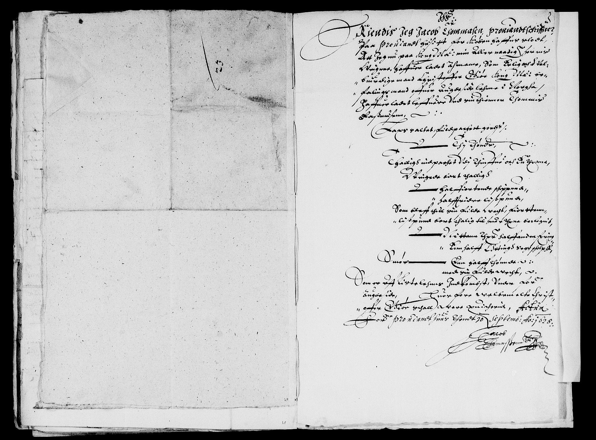 Rentekammeret inntil 1814, Reviderte regnskaper, Lensregnskaper, AV/RA-EA-5023/R/Rb/Rbr/L0009: Lista len, 1626-1629