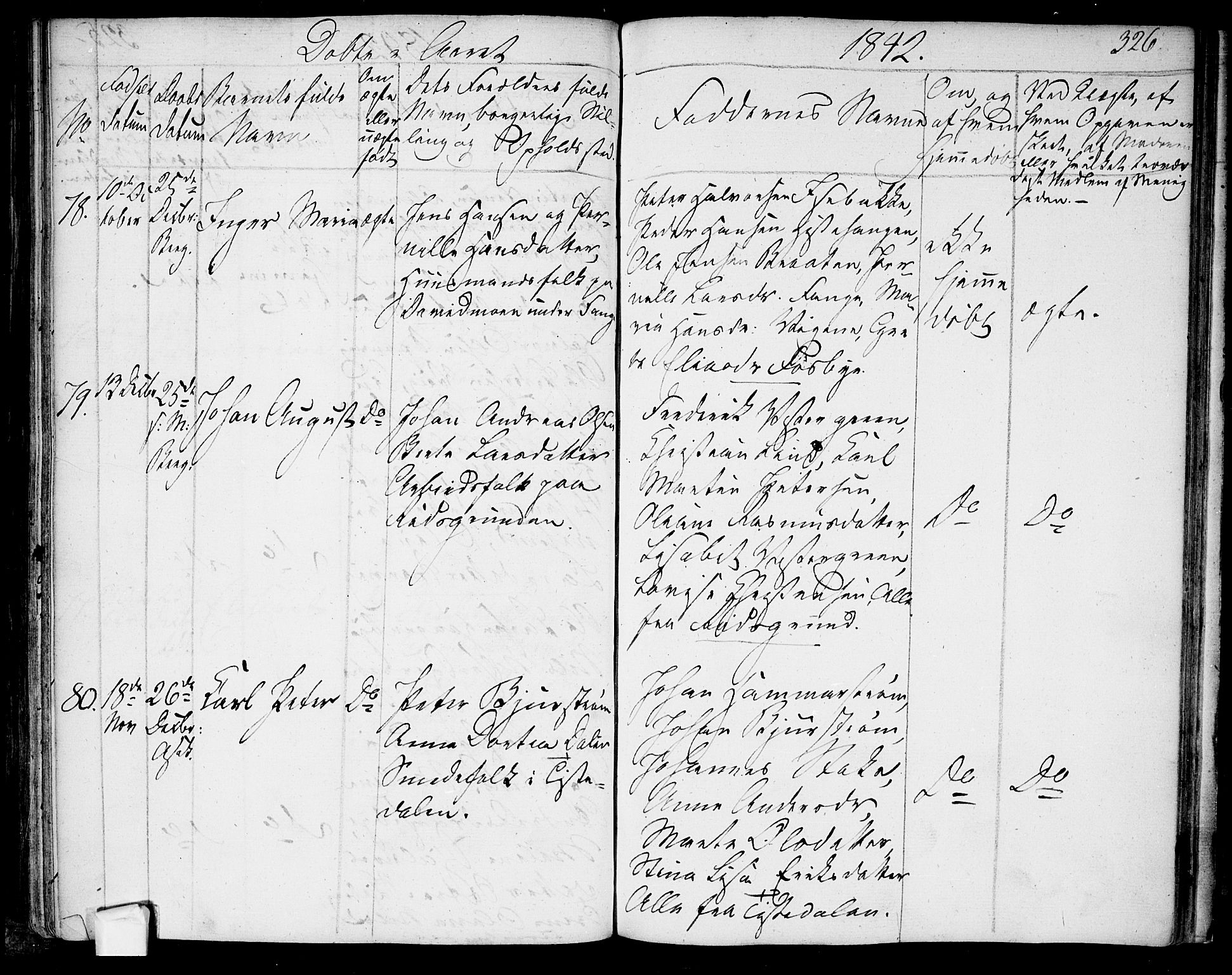 Berg prestekontor Kirkebøker, SAO/A-10902/F/Fa/L0003: Parish register (official) no. I 3, 1832-1842, p. 326