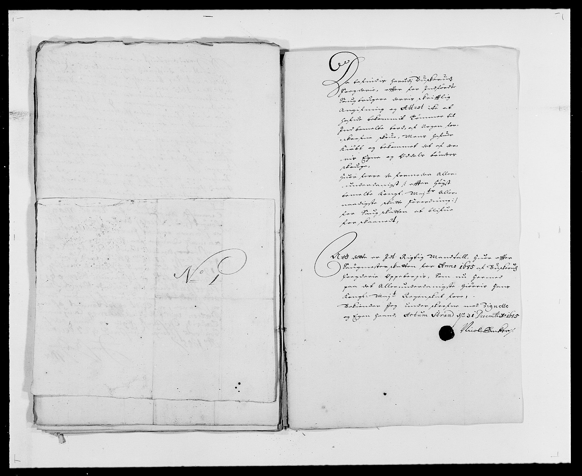 Rentekammeret inntil 1814, Reviderte regnskaper, Fogderegnskap, RA/EA-4092/R25/L1678: Fogderegnskap Buskerud, 1685-1686, p. 112