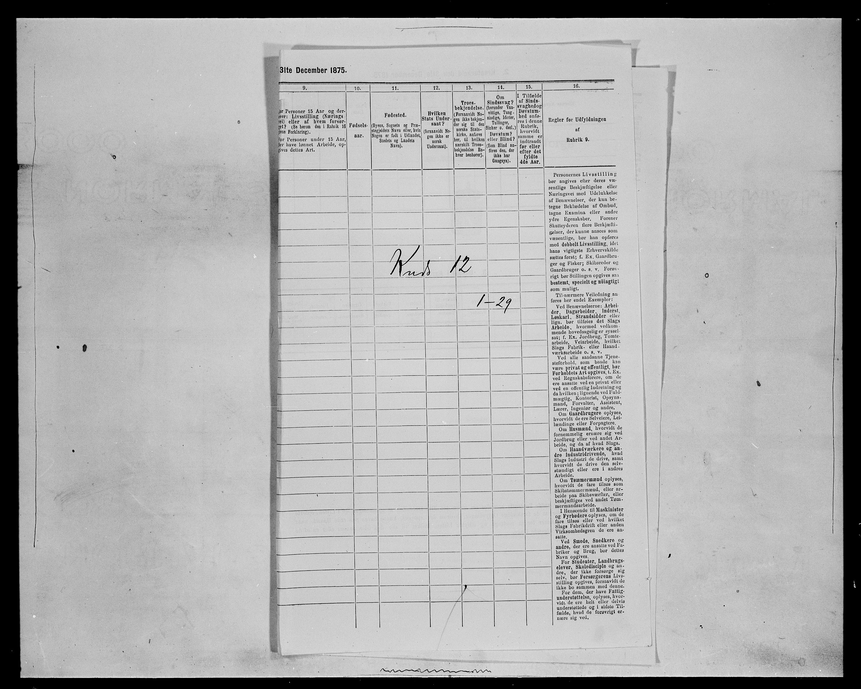 SAH, 1875 census for 0426P Våler parish (Hedmark), 1875, p. 1364