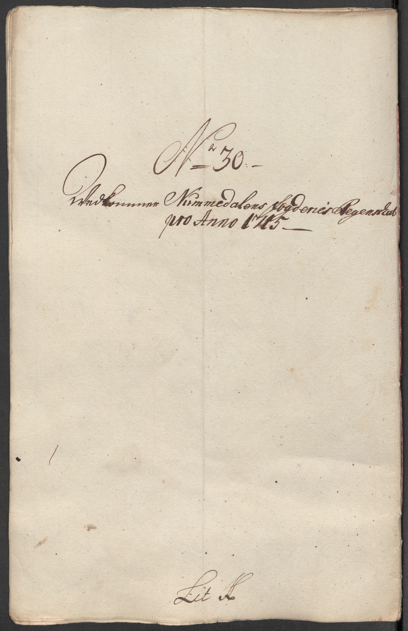 Rentekammeret inntil 1814, Reviderte regnskaper, Fogderegnskap, RA/EA-4092/R64/L4436: Fogderegnskap Namdal, 1715, p. 229