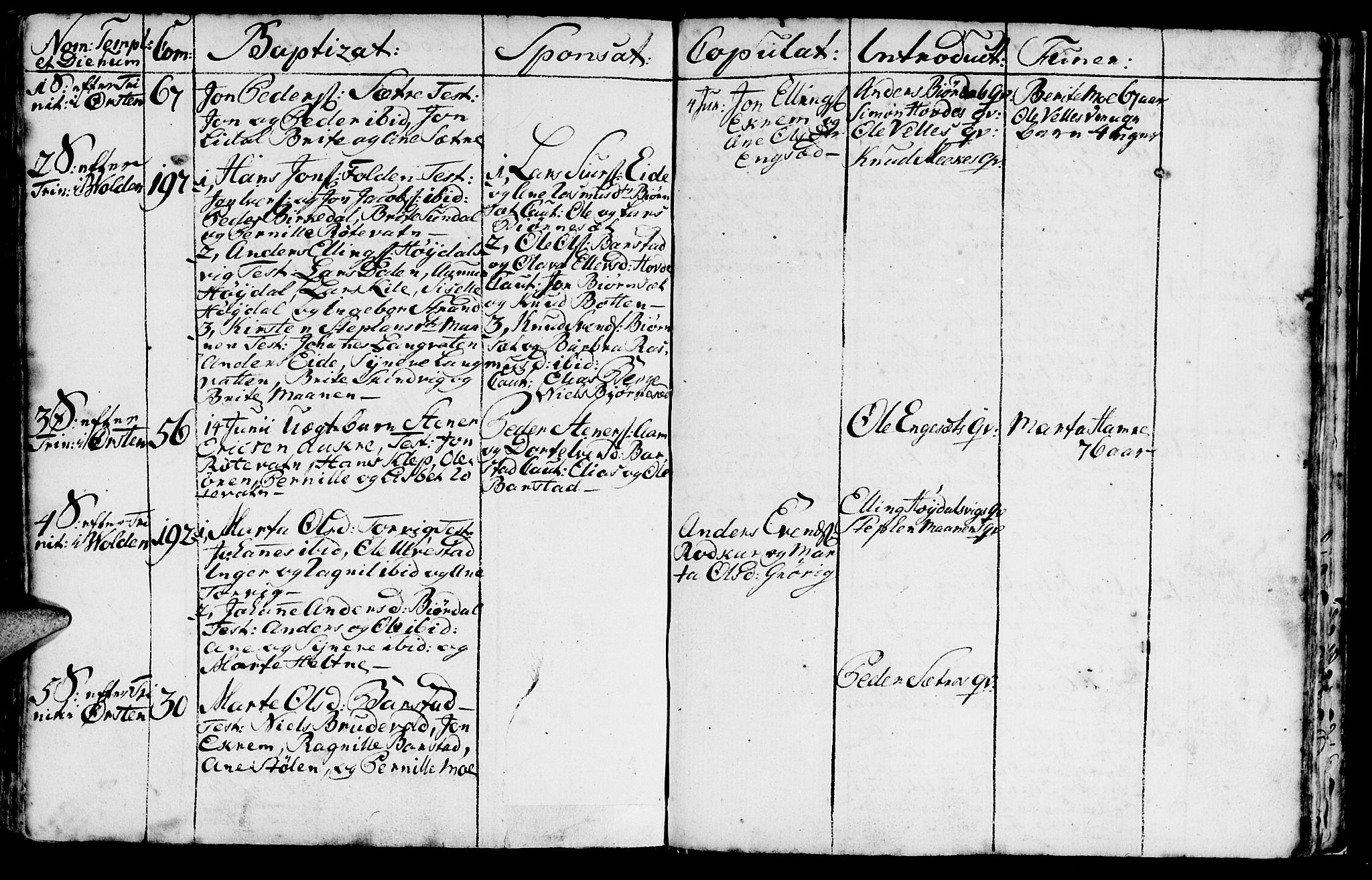 Ministerialprotokoller, klokkerbøker og fødselsregistre - Møre og Romsdal, AV/SAT-A-1454/511/L0136: Parish register (official) no. 511A03, 1760-1786