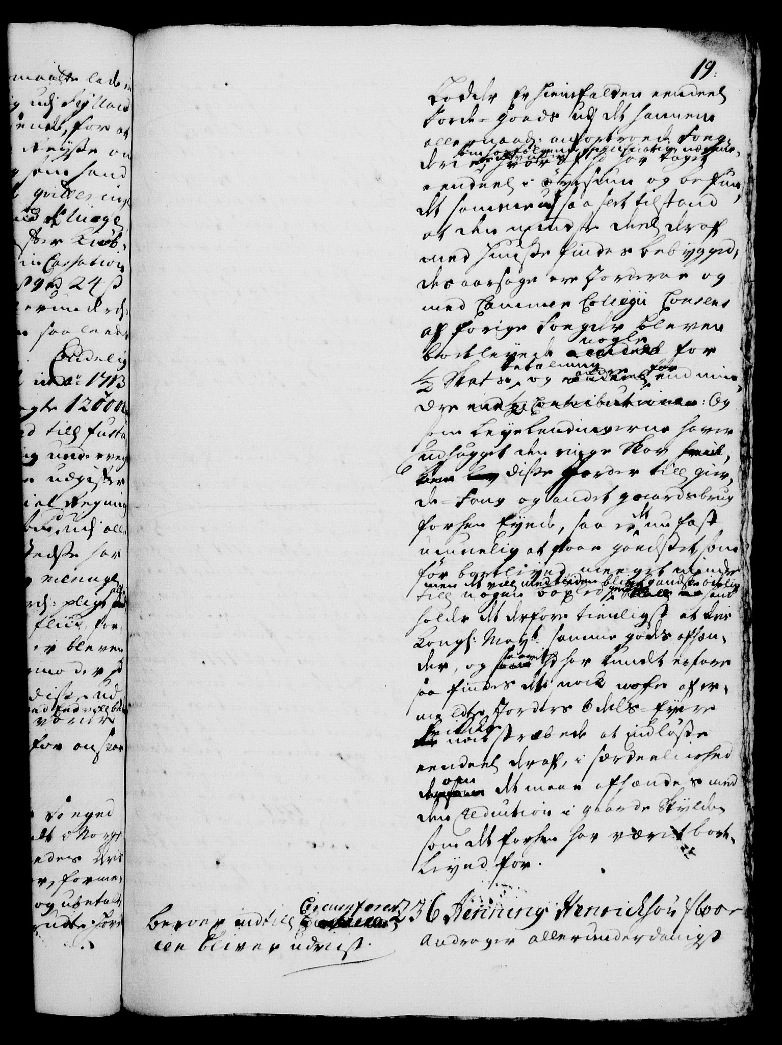 Rentekammeret, Kammerkanselliet, RA/EA-3111/G/Gh/Gha/L0001: Norsk ekstraktmemorialprotokoll, sak. 1-375 (merket RK 53.46), 1720, p. 19