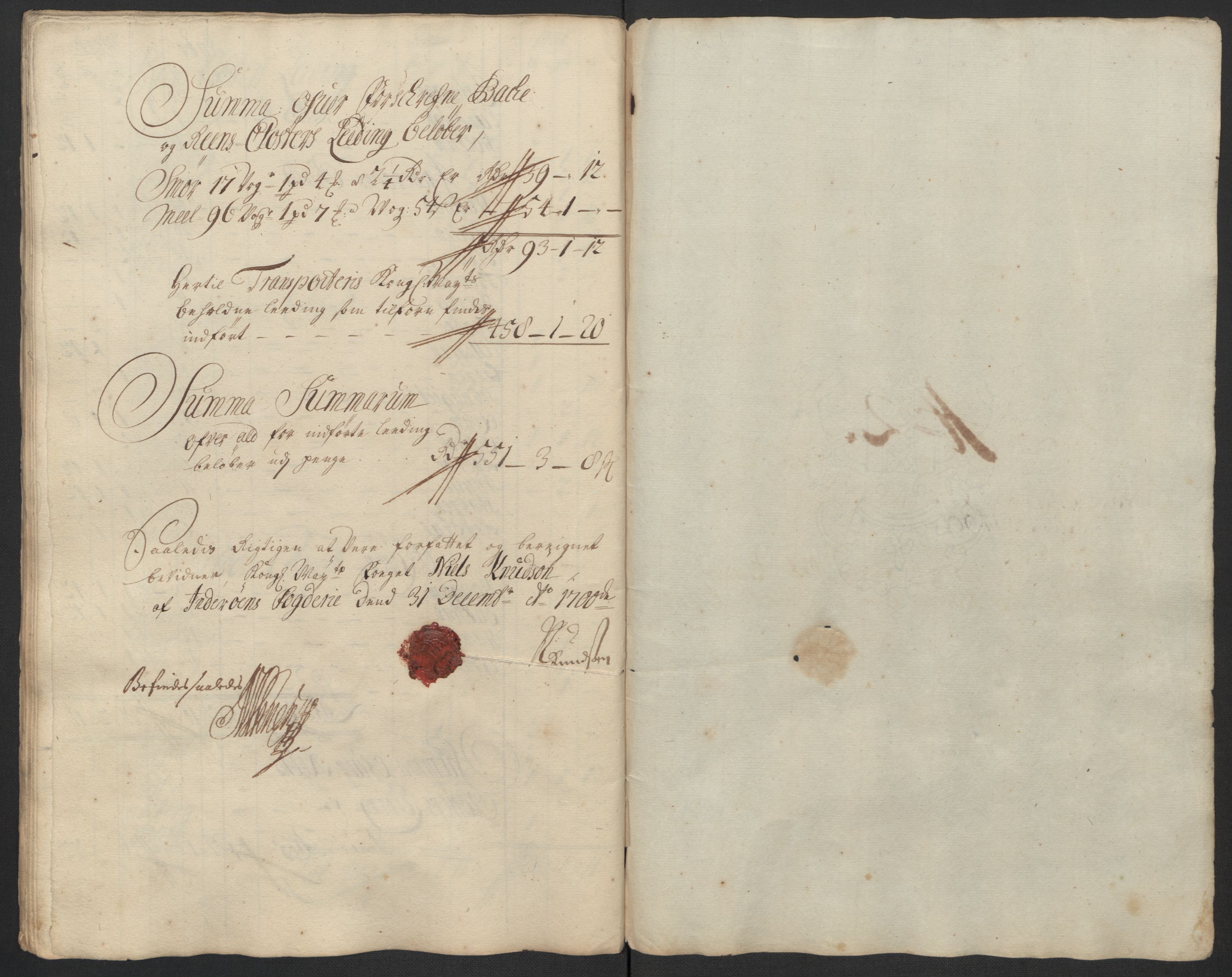 Rentekammeret inntil 1814, Reviderte regnskaper, Fogderegnskap, RA/EA-4092/R63/L4311: Fogderegnskap Inderøy, 1700, p. 69