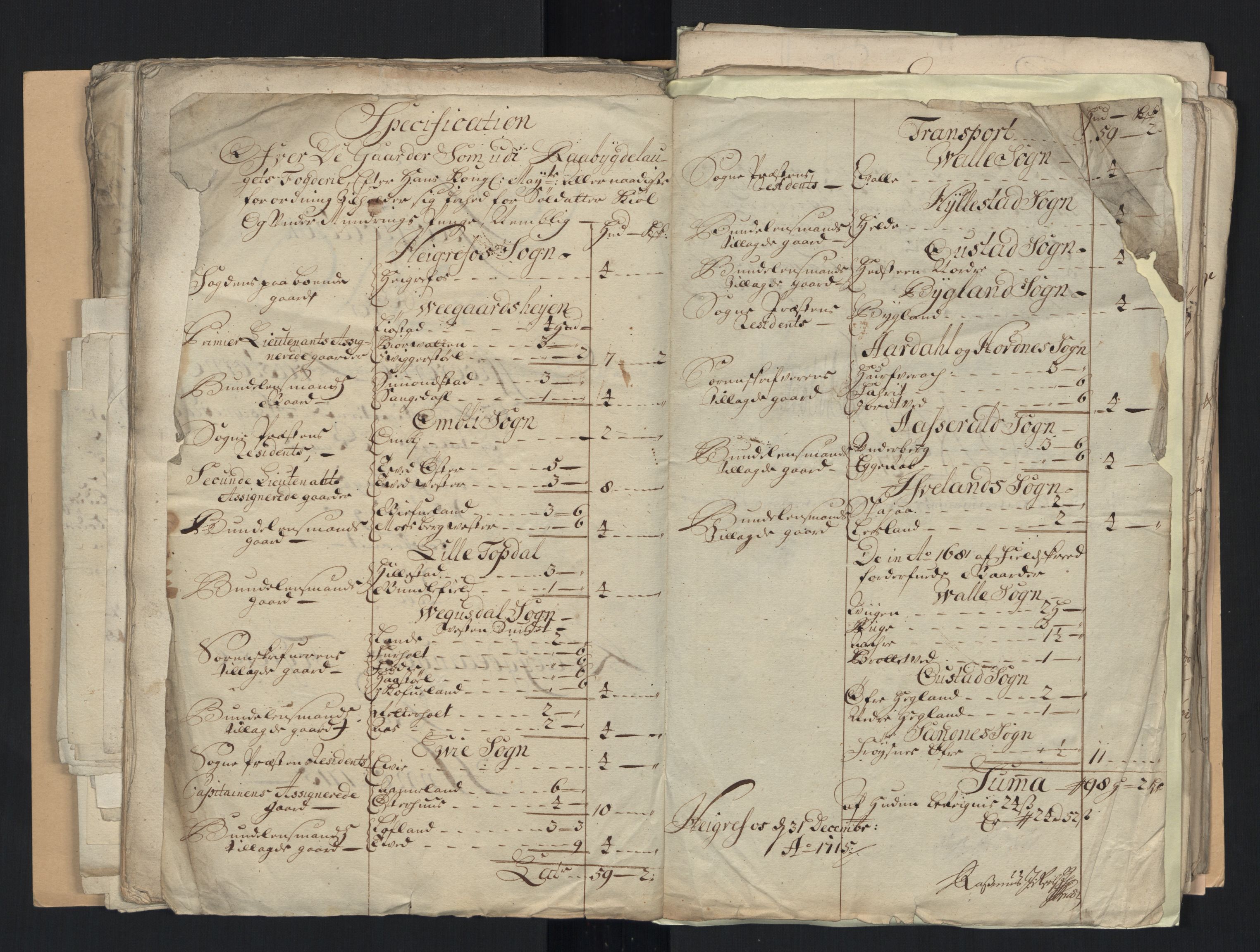 Rentekammeret inntil 1814, Reviderte regnskaper, Fogderegnskap, AV/RA-EA-4092/R40/L2451: Fogderegnskap Råbyggelag, 1714-1715, p. 381