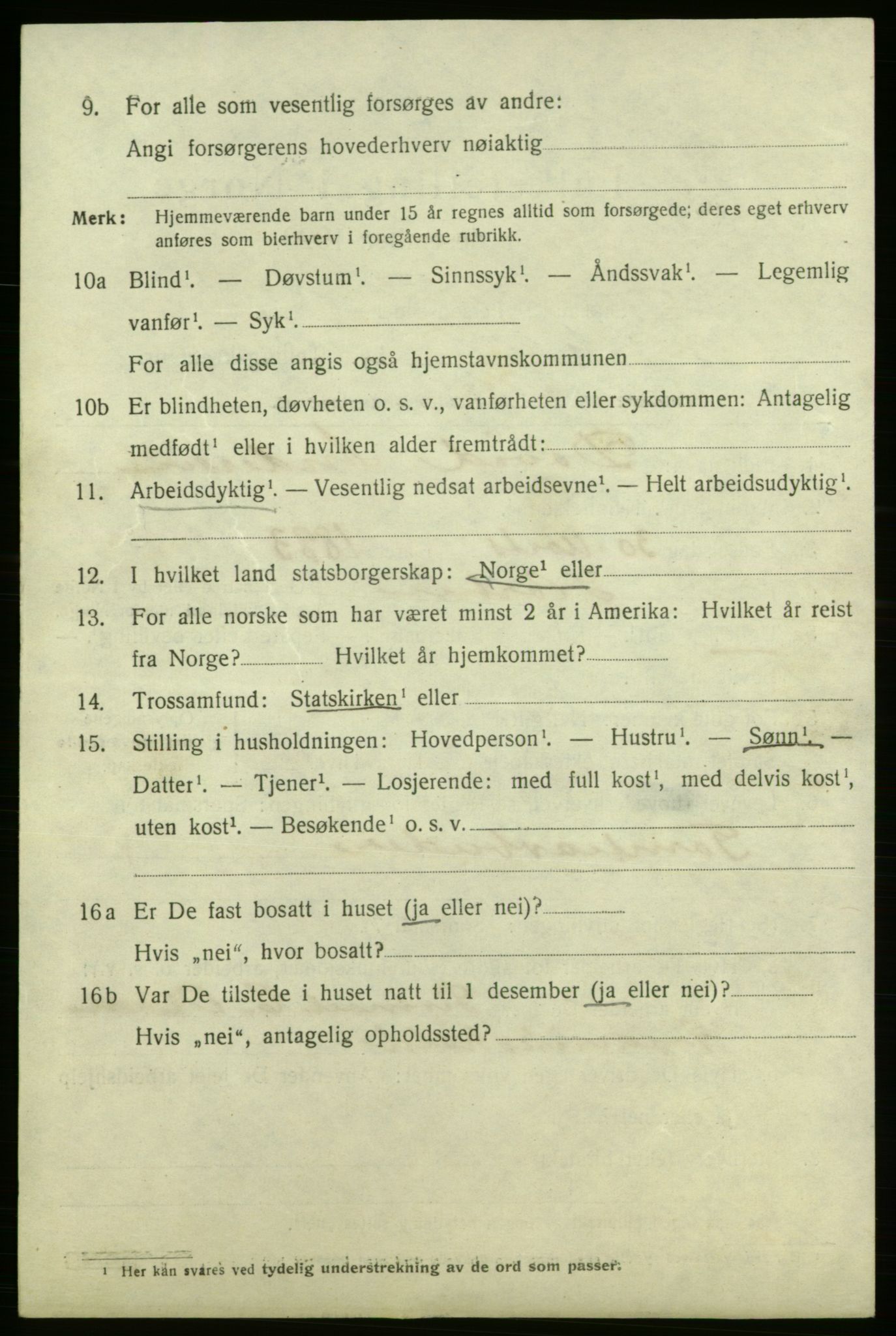 SAO, 1920 census for Fredrikshald, 1920, p. 28049