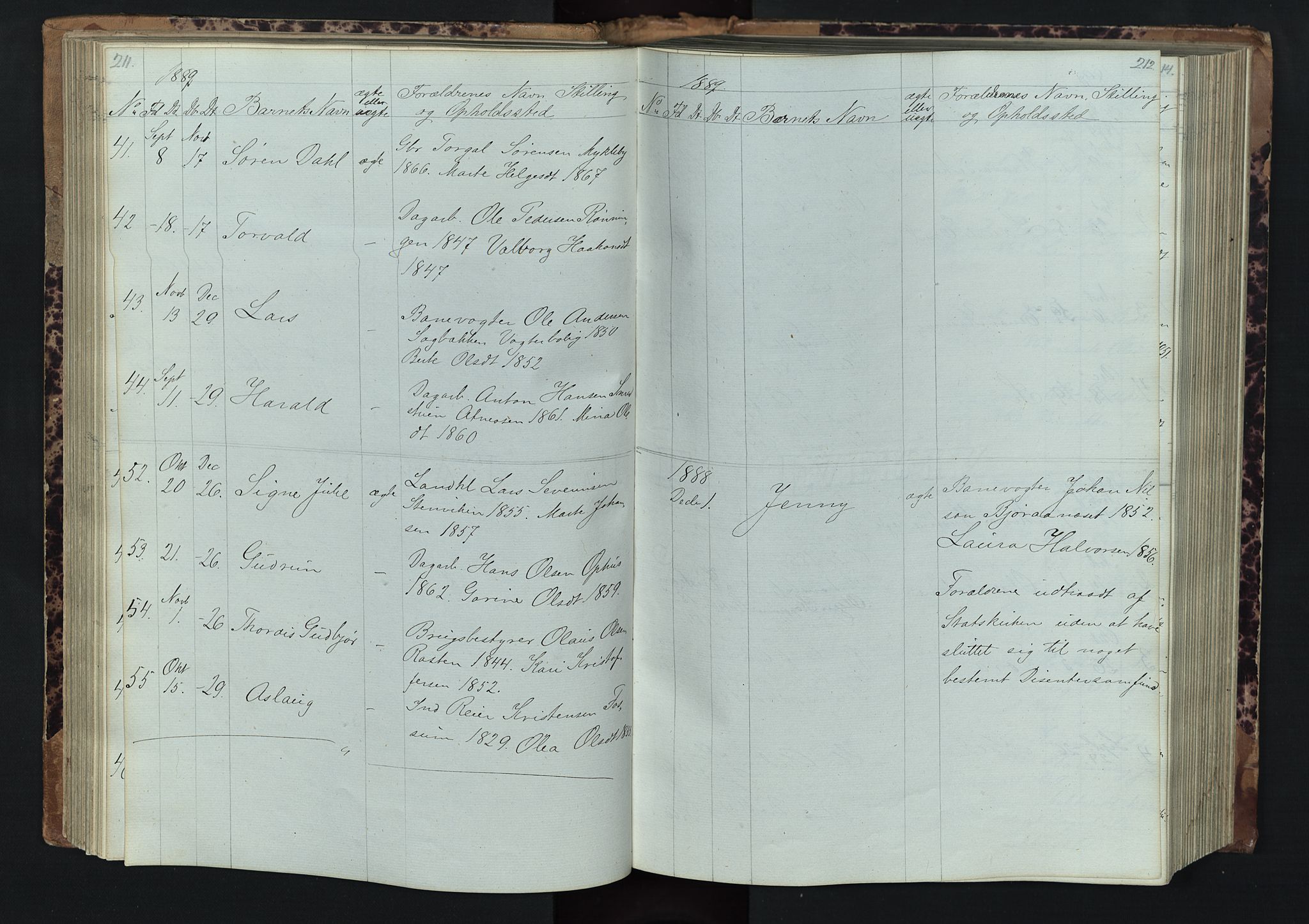 Stor-Elvdal prestekontor, SAH/PREST-052/H/Ha/Hab/L0001: Parish register (copy) no. 1 /1, 1860-1894, p. 211-212