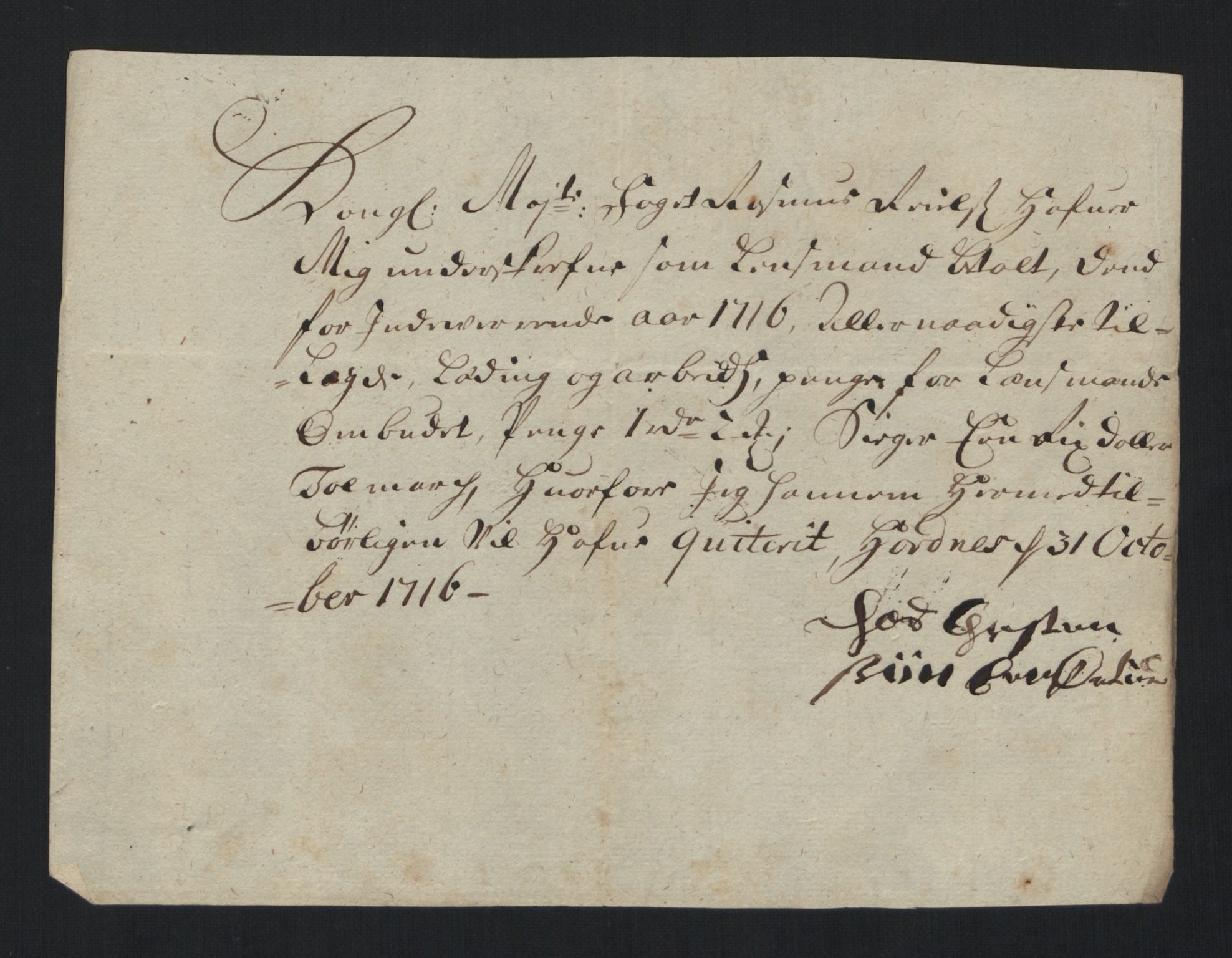 Rentekammeret inntil 1814, Reviderte regnskaper, Fogderegnskap, AV/RA-EA-4092/R40/L2452: Fogderegnskap Råbyggelag, 1716-1717, p. 124
