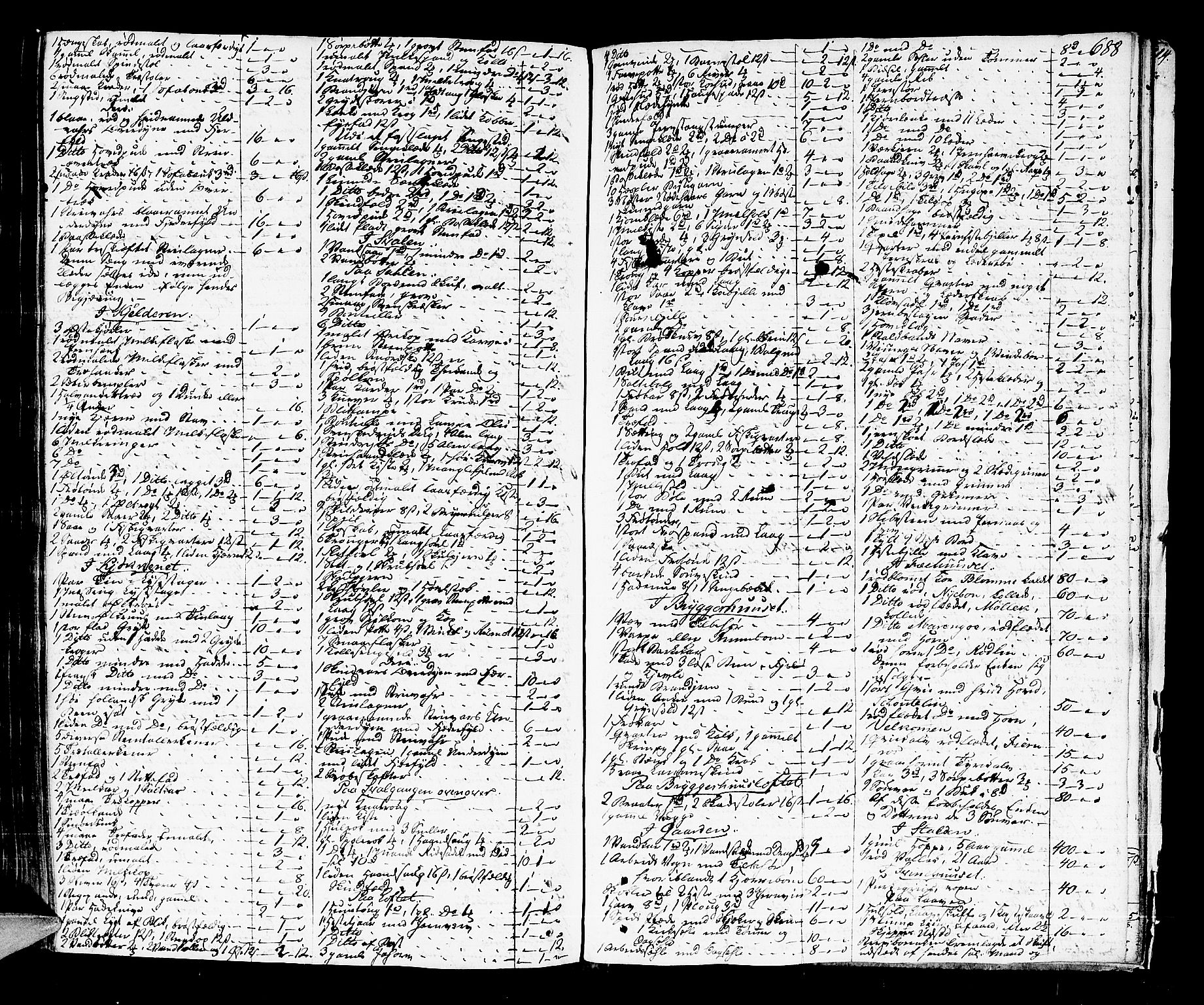 Lier, Røyken og Hurum sorenskriveri, AV/SAKO-A-89/H/Hc/L0009: Skifteprotokoll, 1805-1813, p. 687b-688a