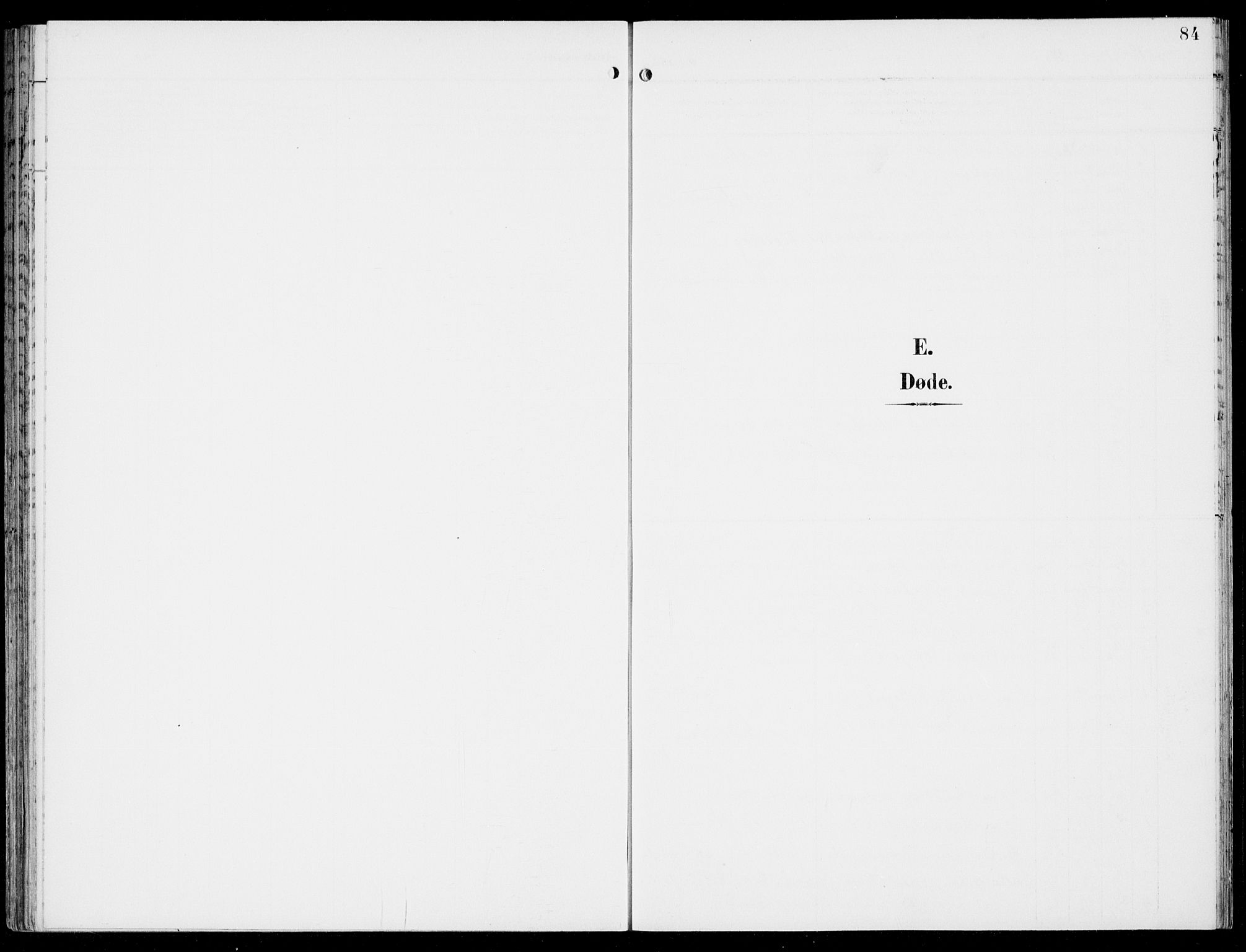 Hosanger sokneprestembete, SAB/A-75801/H/Haa: Parish register (official) no. C  2, 1901-1925, p. 84