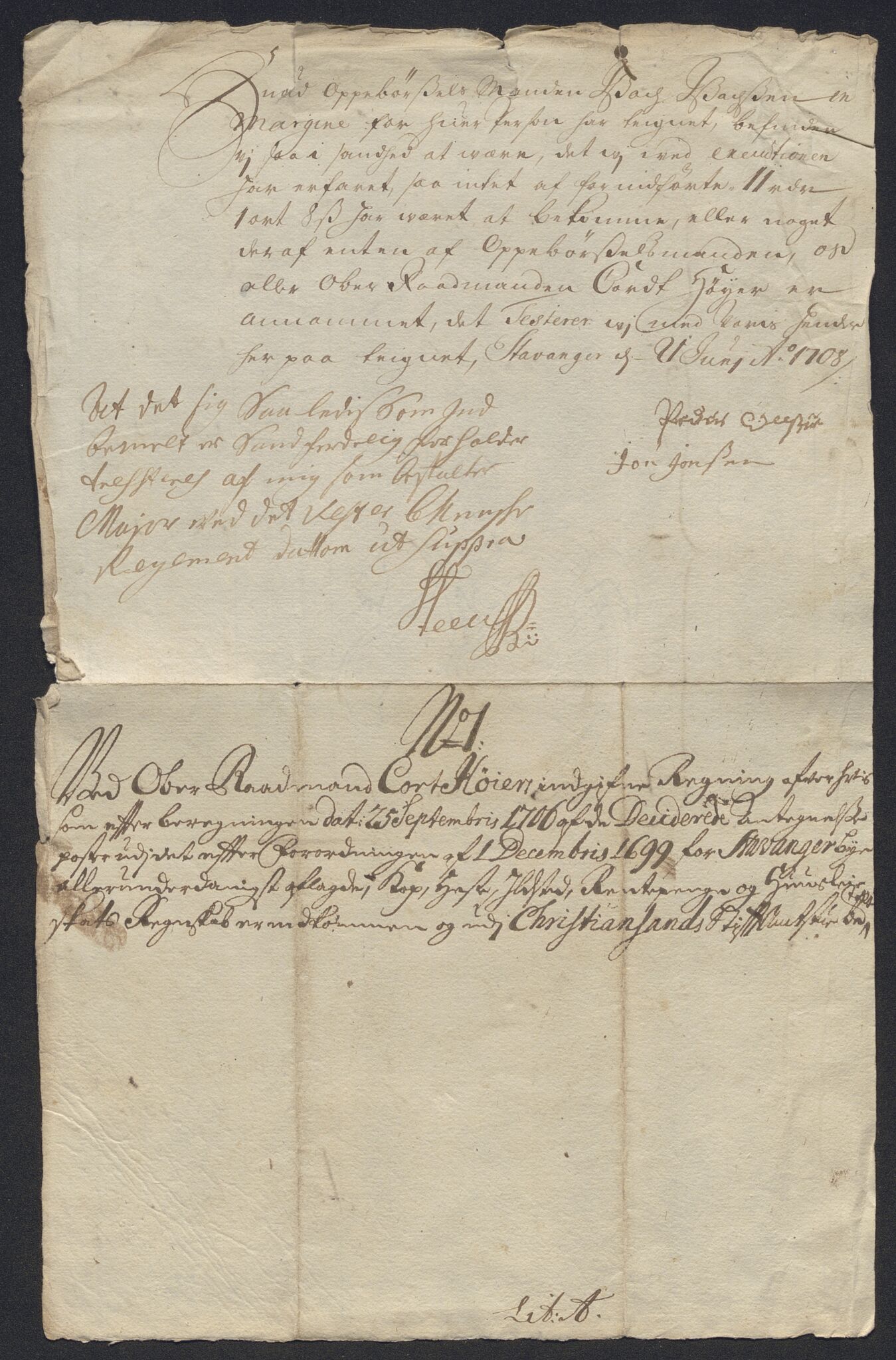 Rentekammeret inntil 1814, Reviderte regnskaper, Byregnskaper, AV/RA-EA-4066/R/Ro/L0302: [O4] Kontribusjonsregnskap, 1687-1711, p. 241