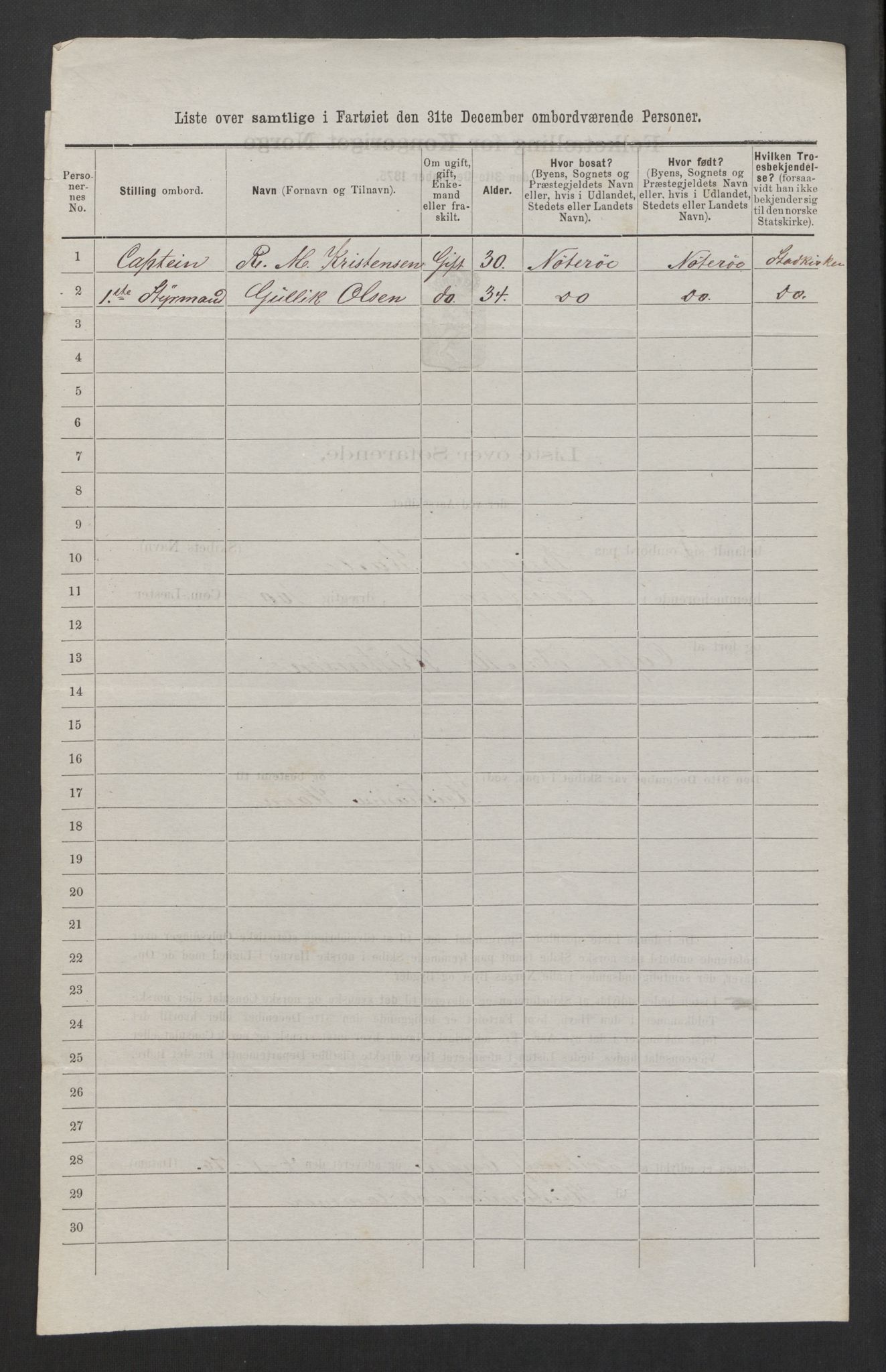 RA, 1875 census, lists of crew on ships: Ships in domestic ports, 1875, p. 200