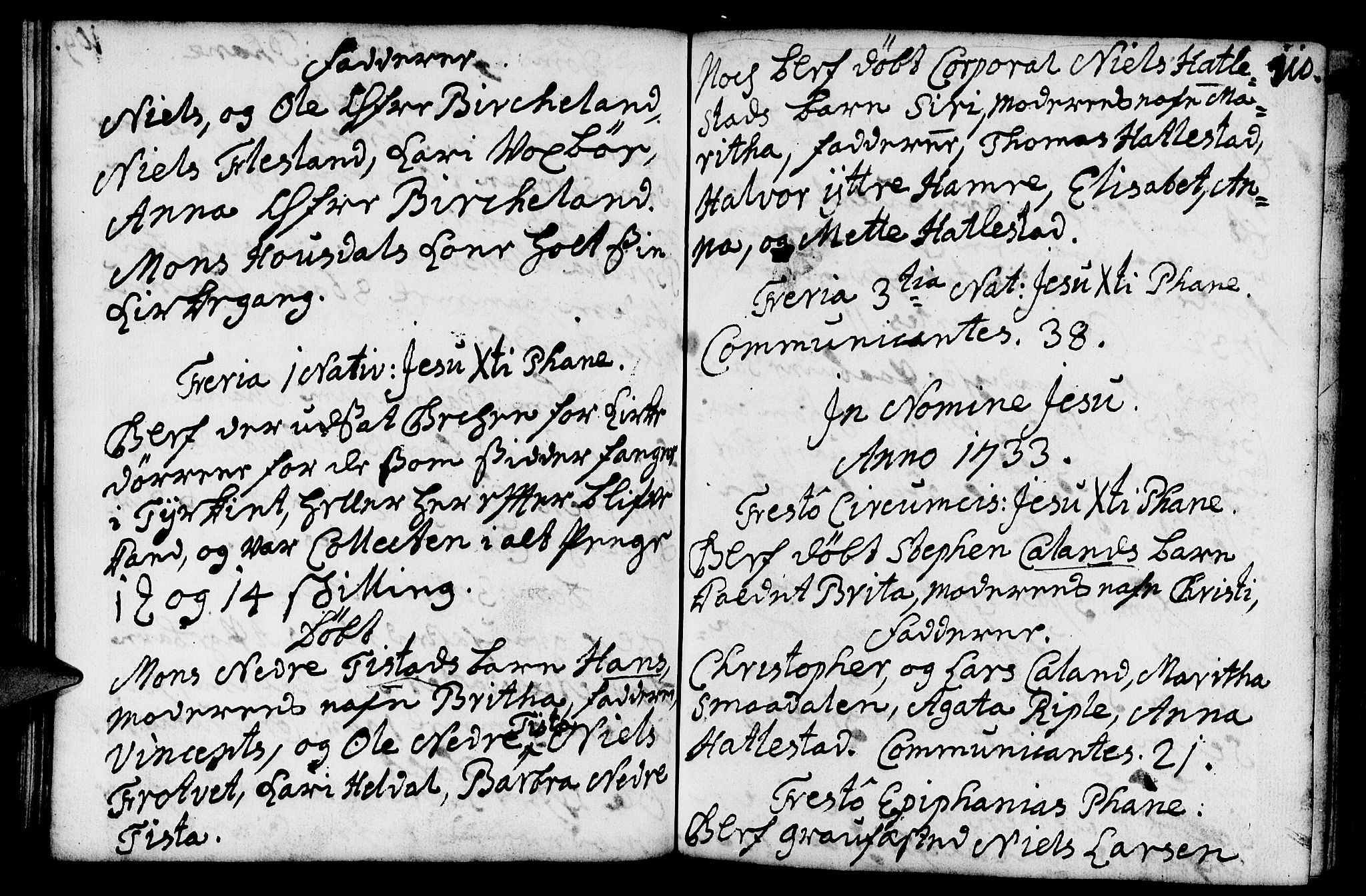 Fana Sokneprestembete, AV/SAB-A-75101/H/Haa/Haaa/L0002: Parish register (official) no. A 2, 1719-1735, p. 110