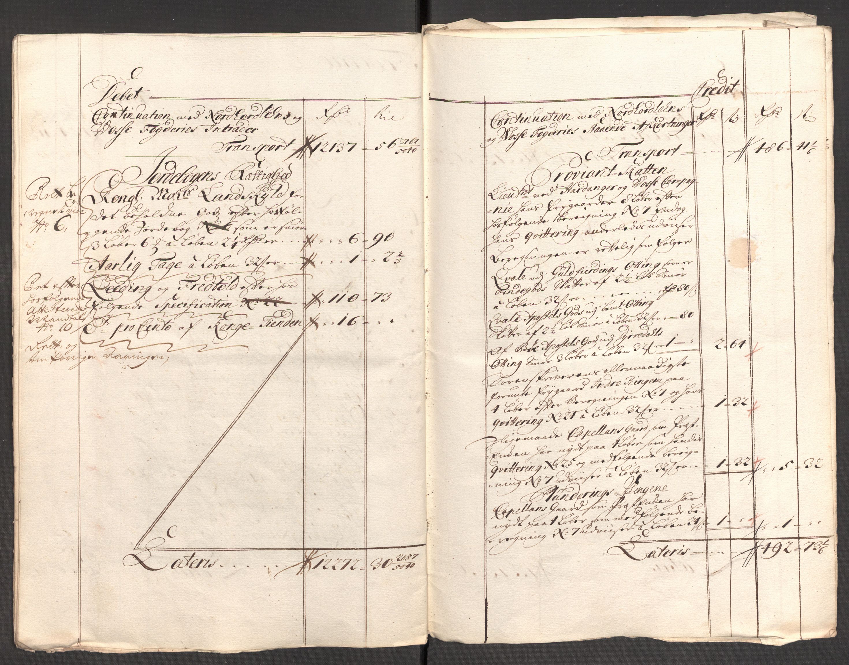 Rentekammeret inntil 1814, Reviderte regnskaper, Fogderegnskap, AV/RA-EA-4092/R51/L3188: Fogderegnskap Nordhordland og Voss, 1706-1707, p. 90