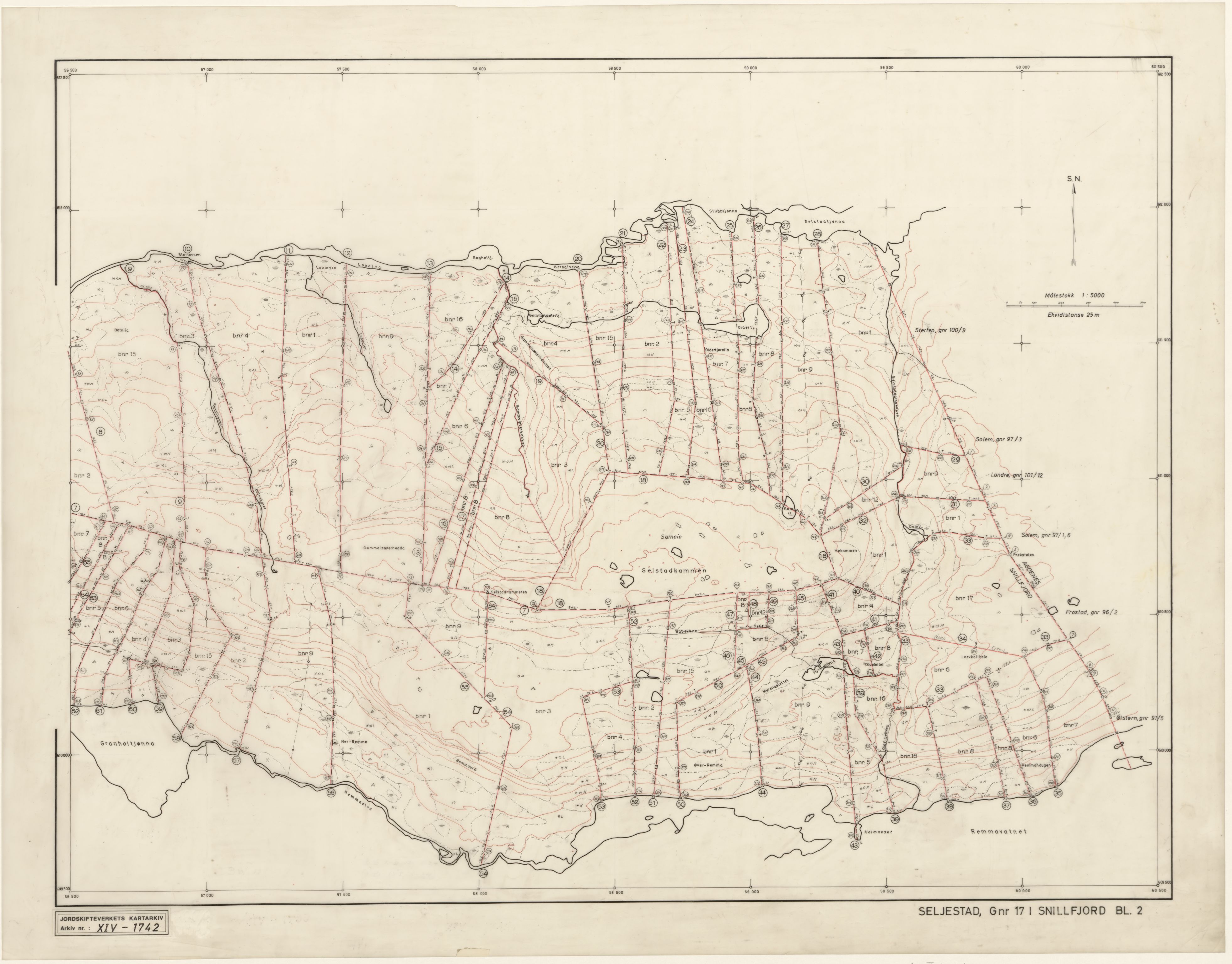 Jordskifteverkets kartarkiv, AV/RA-S-3929/T, 1859-1988, p. 2731