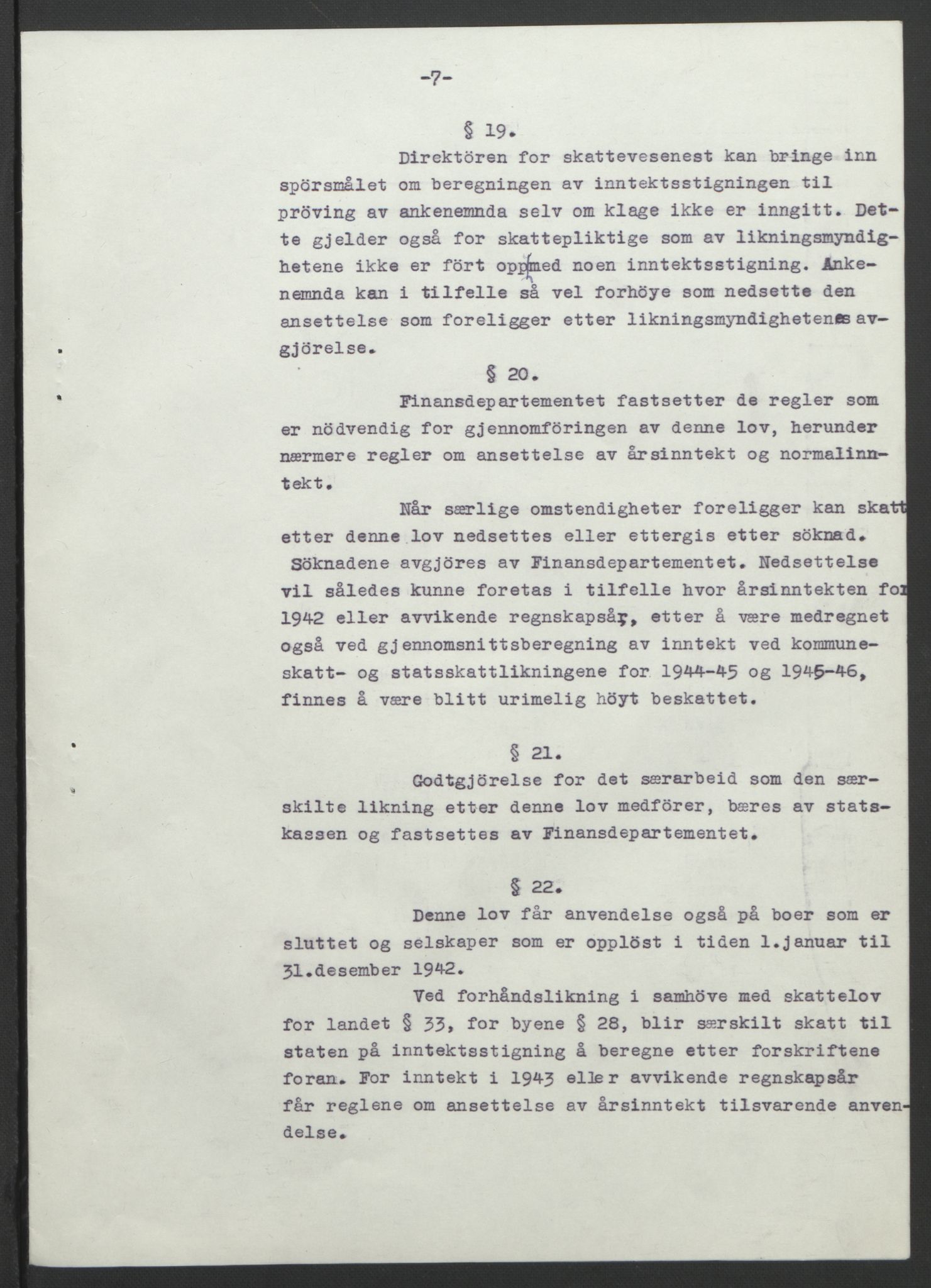 NS-administrasjonen 1940-1945 (Statsrådsekretariatet, de kommisariske statsråder mm), RA/S-4279/D/Db/L0099: Lover, 1943, p. 725