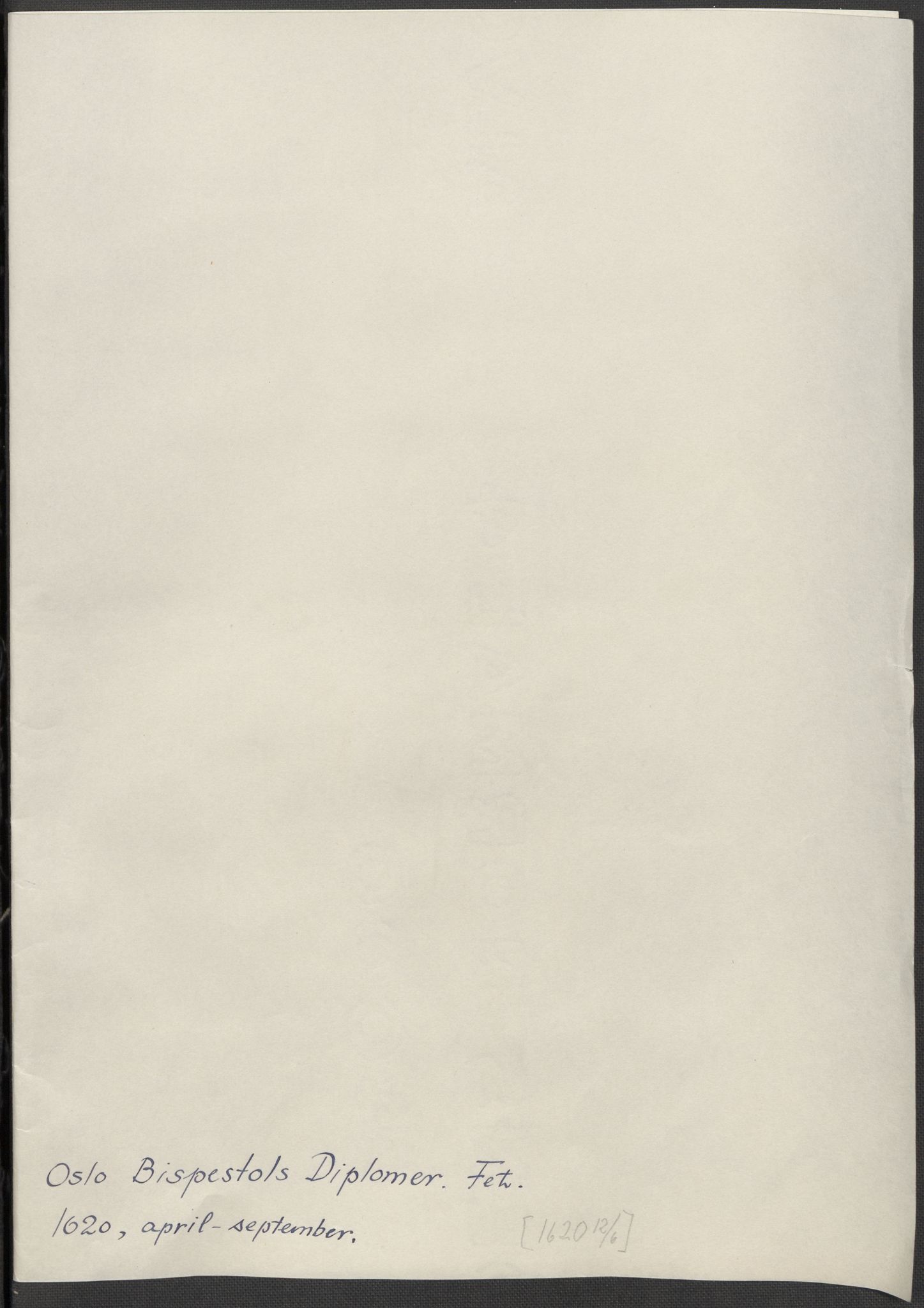 Riksarkivets diplomsamling, RA/EA-5965/F15/L0009: Prestearkiv - Akershus, 1620-1738, p. 13