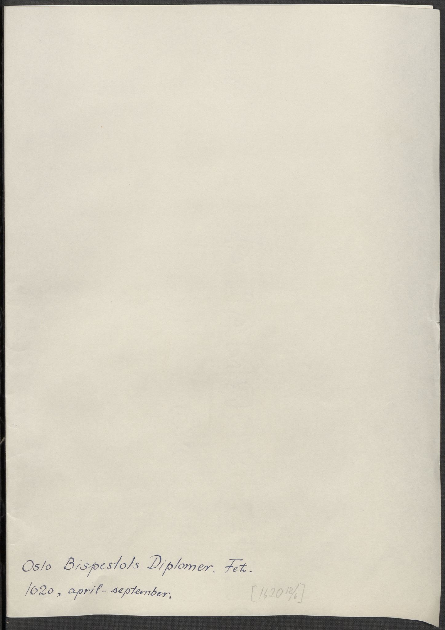 Riksarkivets diplomsamling, AV/RA-EA-5965/F15/L0009: Prestearkiv - Akershus, 1620-1738, p. 13