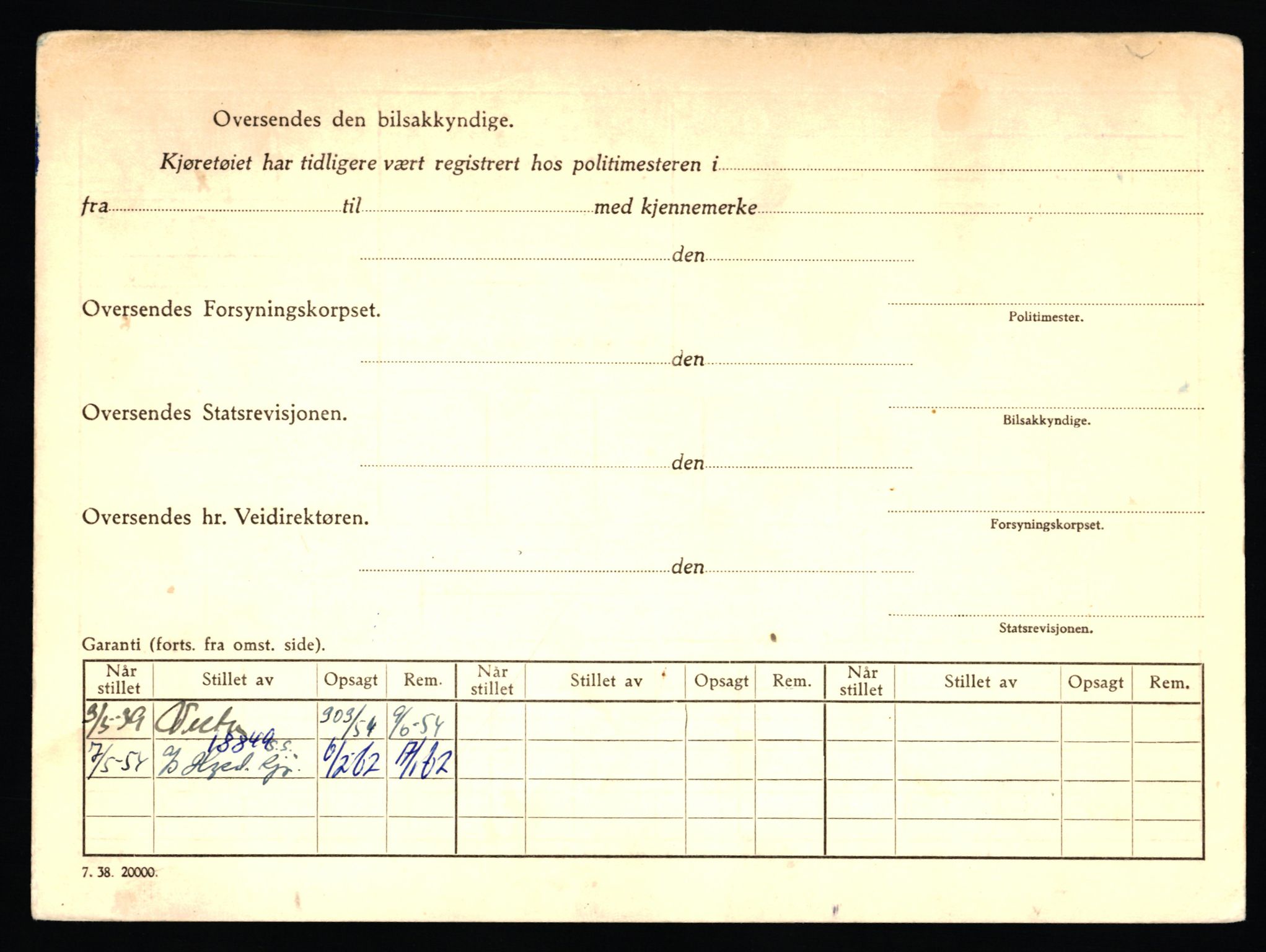 Stavanger trafikkstasjon, AV/SAST-A-101942/0/F/L0009: L-3000 - L-3349, 1930-1971, p. 1534