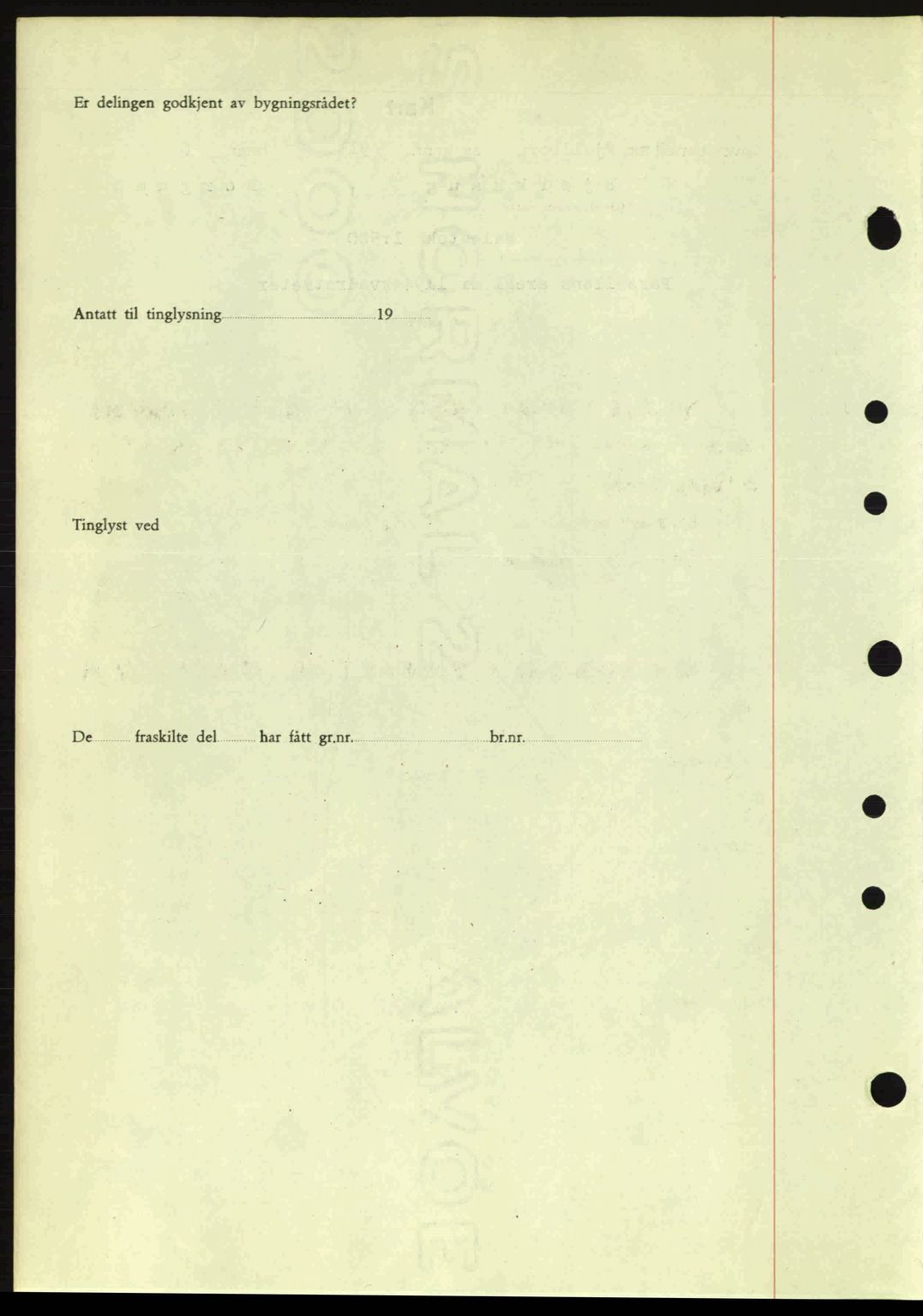 Nordre Sunnmøre sorenskriveri, AV/SAT-A-0006/1/2/2C/2Ca: Mortgage book no. A17, 1943-1944, Diary no: : 282/1944