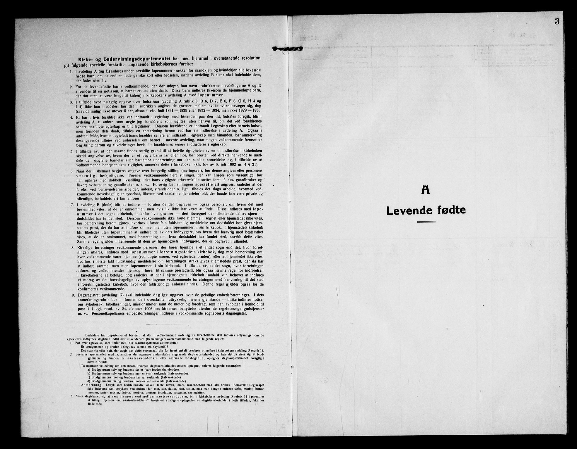 Vestby prestekontor Kirkebøker, AV/SAO-A-10893/G/Gc/L0006: Parish register (copy) no. III 6, 1915-1946, p. 3
