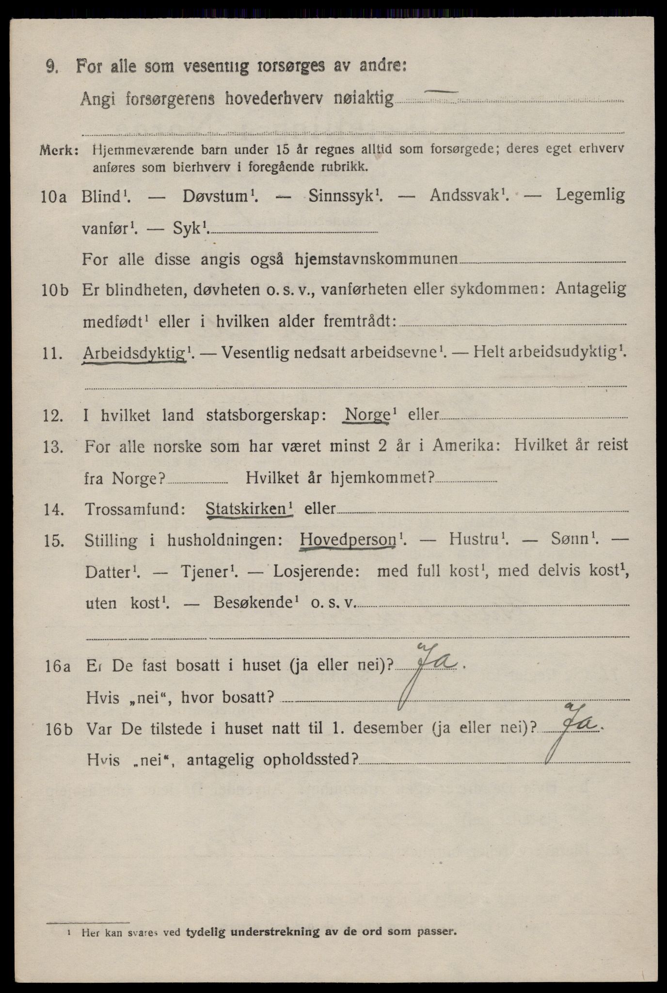 SAKO, 1920 census for Seljord, 1920, p. 5755