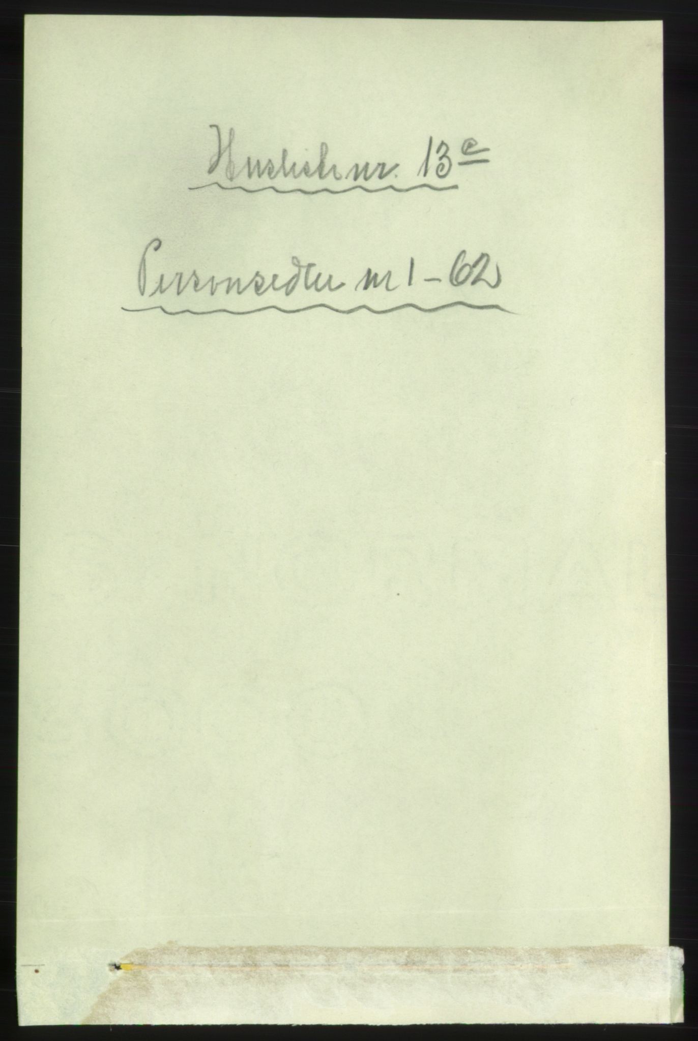 RA, 1891 census for 0301 Kristiania, 1891, p. 26160