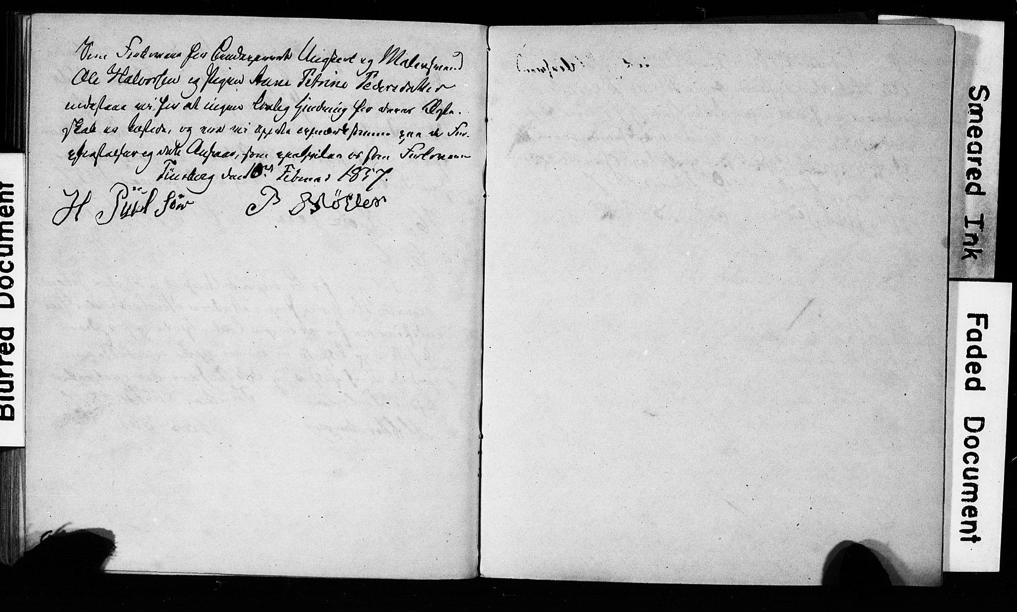 Tønsberg kirkebøker, AV/SAKO-A-330/H/Ha/L0001: Banns register no. 1, 1849-1856