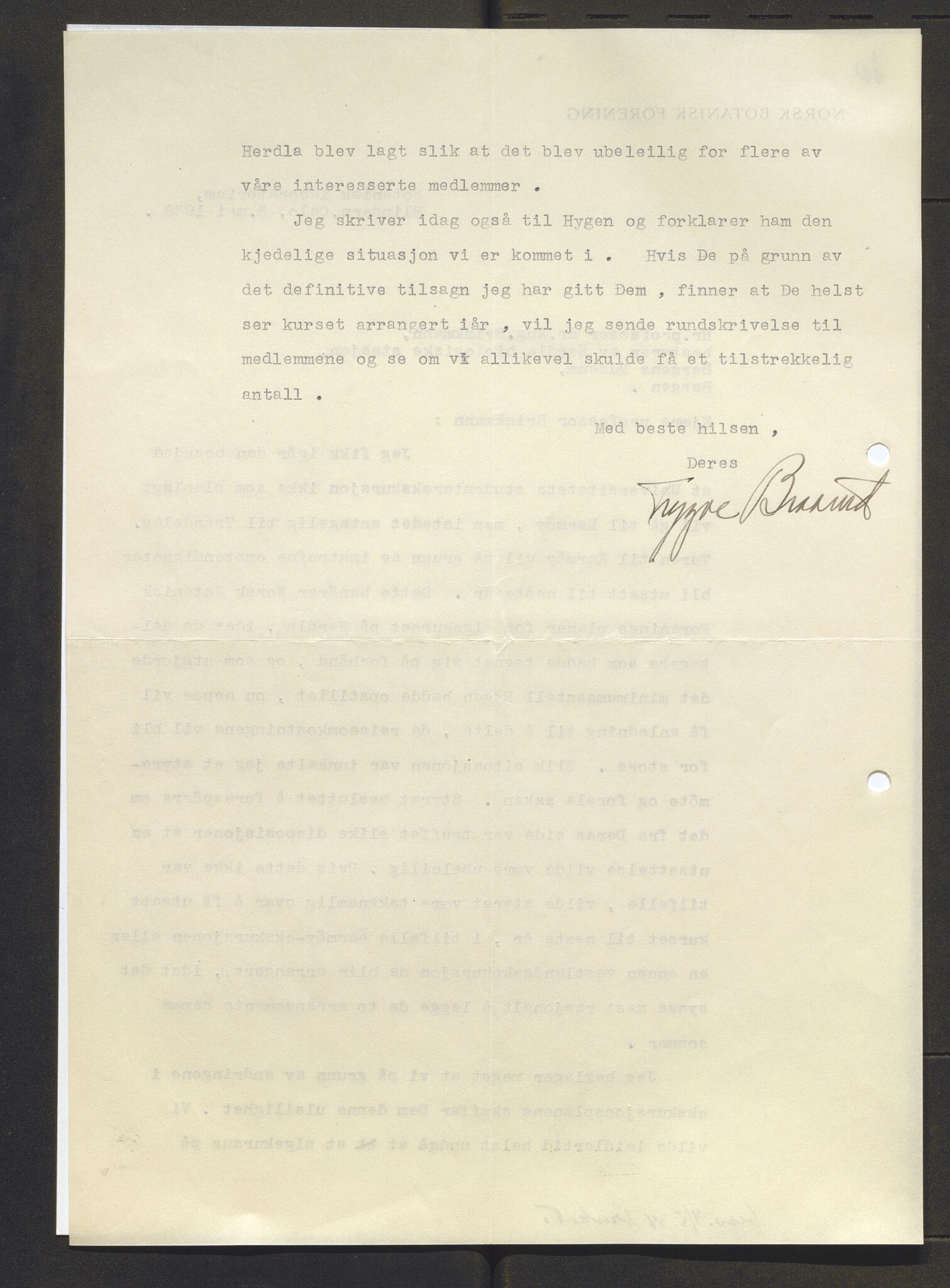 Bergens Museum, AV/SAB-A-17301/13/D/L0002: Korrespondanse , 1928-1940, p. 363