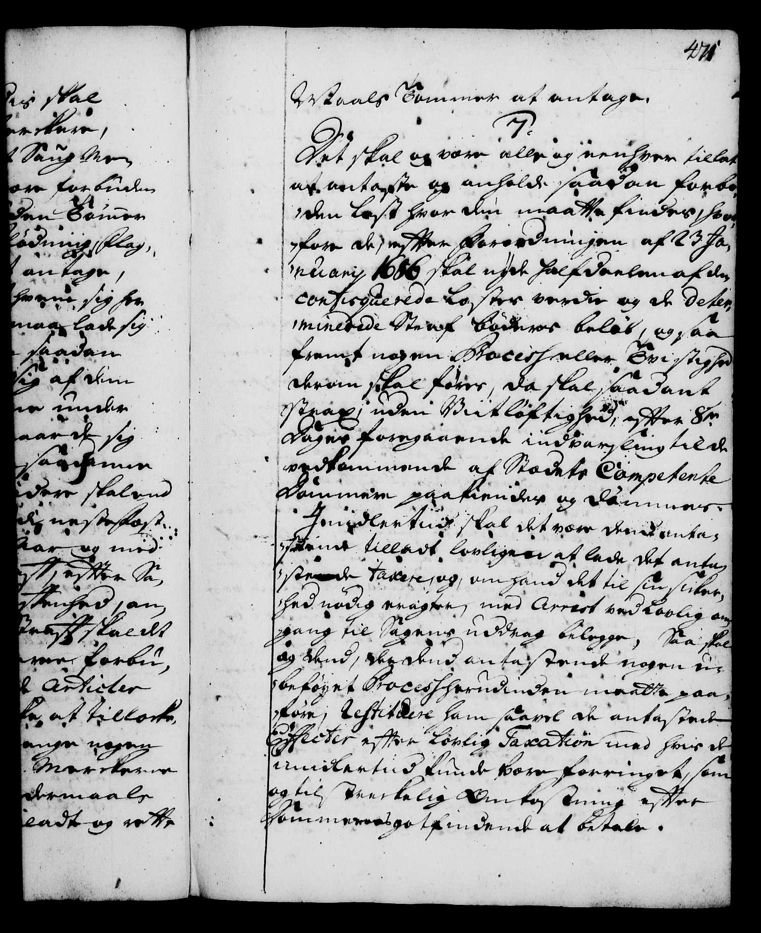 Rentekammeret, Kammerkanselliet, RA/EA-3111/G/Gg/Gga/L0002: Norsk ekspedisjonsprotokoll med register (merket RK 53.2), 1723-1727, p. 471