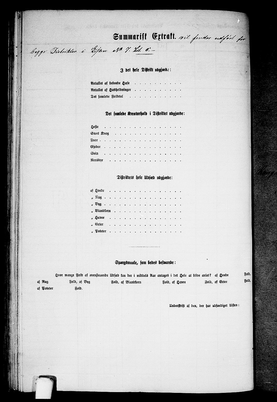 RA, 1865 census for Voss, 1865, p. 161