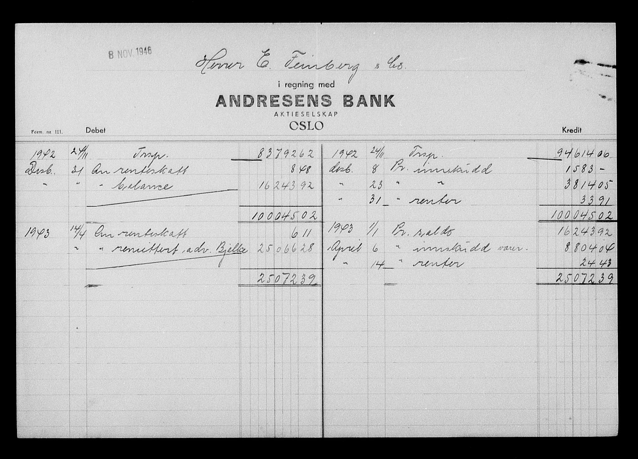 Justisdepartementet, Tilbakeføringskontoret for inndratte formuer, AV/RA-S-1564/H/Hc/Hcc/L0934: --, 1945-1947, p. 168