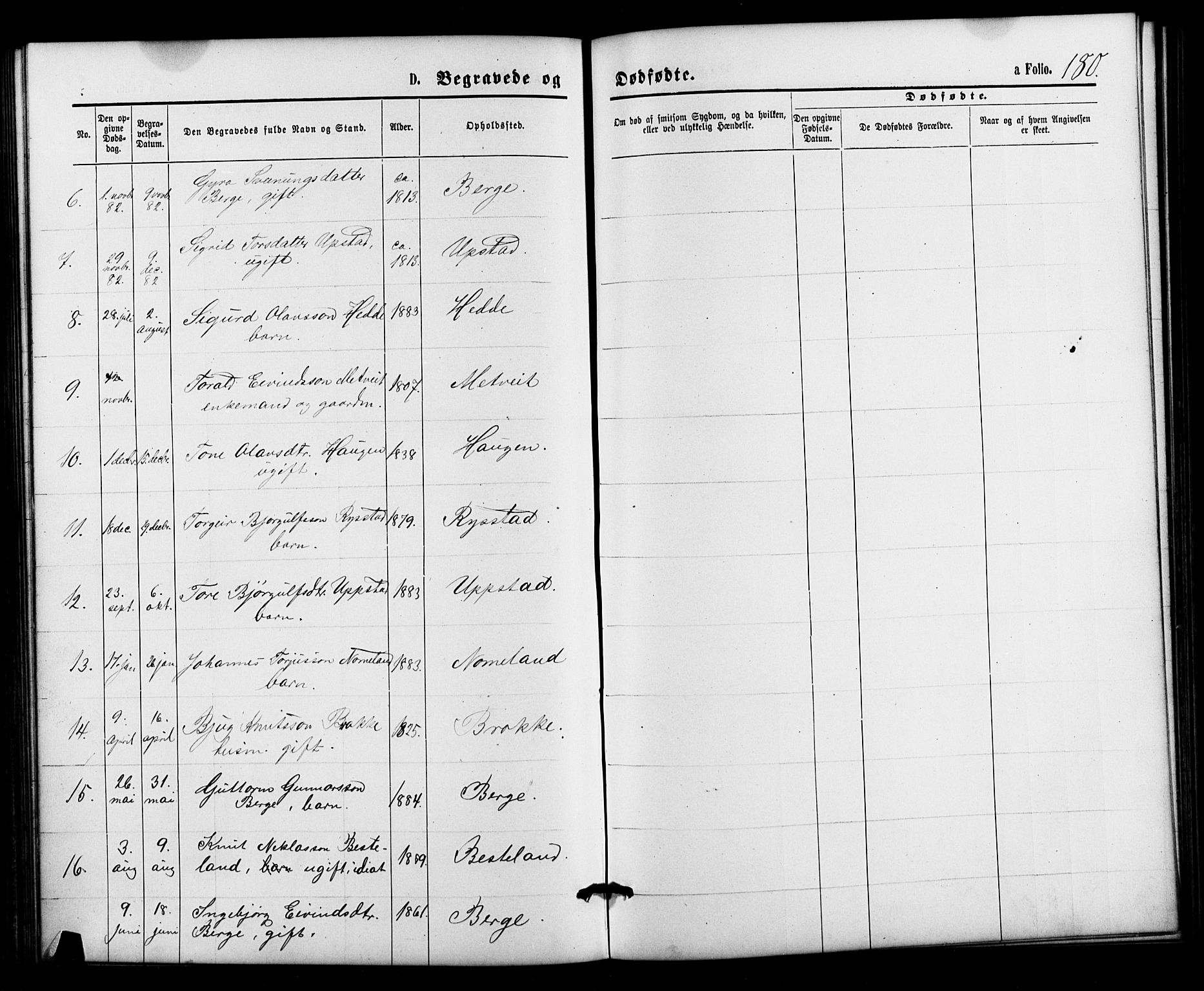 Valle sokneprestkontor, SAK/1111-0044/F/Fb/Fbb/L0002: Parish register (copy) no. B 2, 1875-1921, p. 180