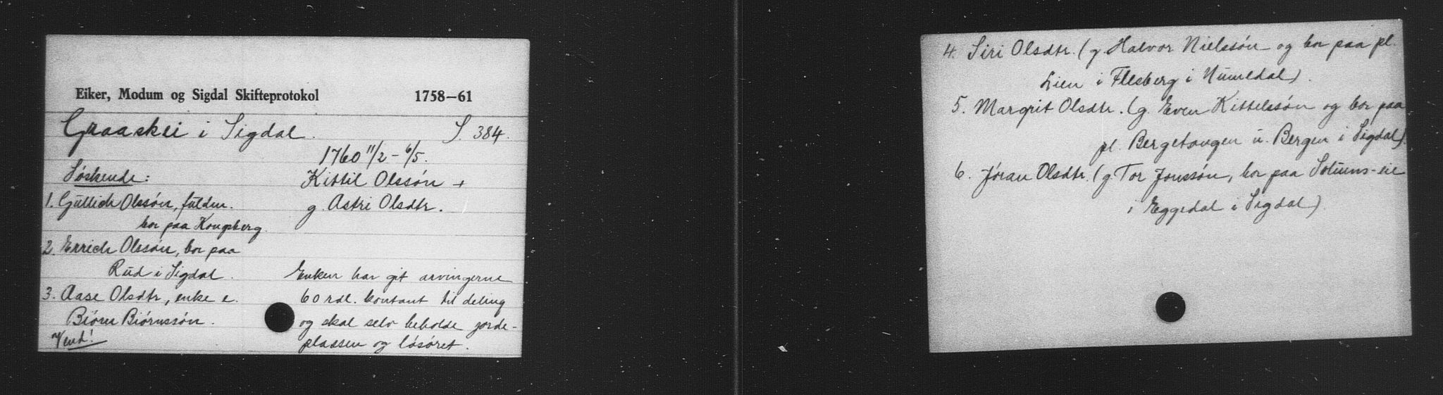 Eiker, Modum og Sigdal sorenskriveri, AV/SAKO-A-123/H, 1676-1828, p. 1621