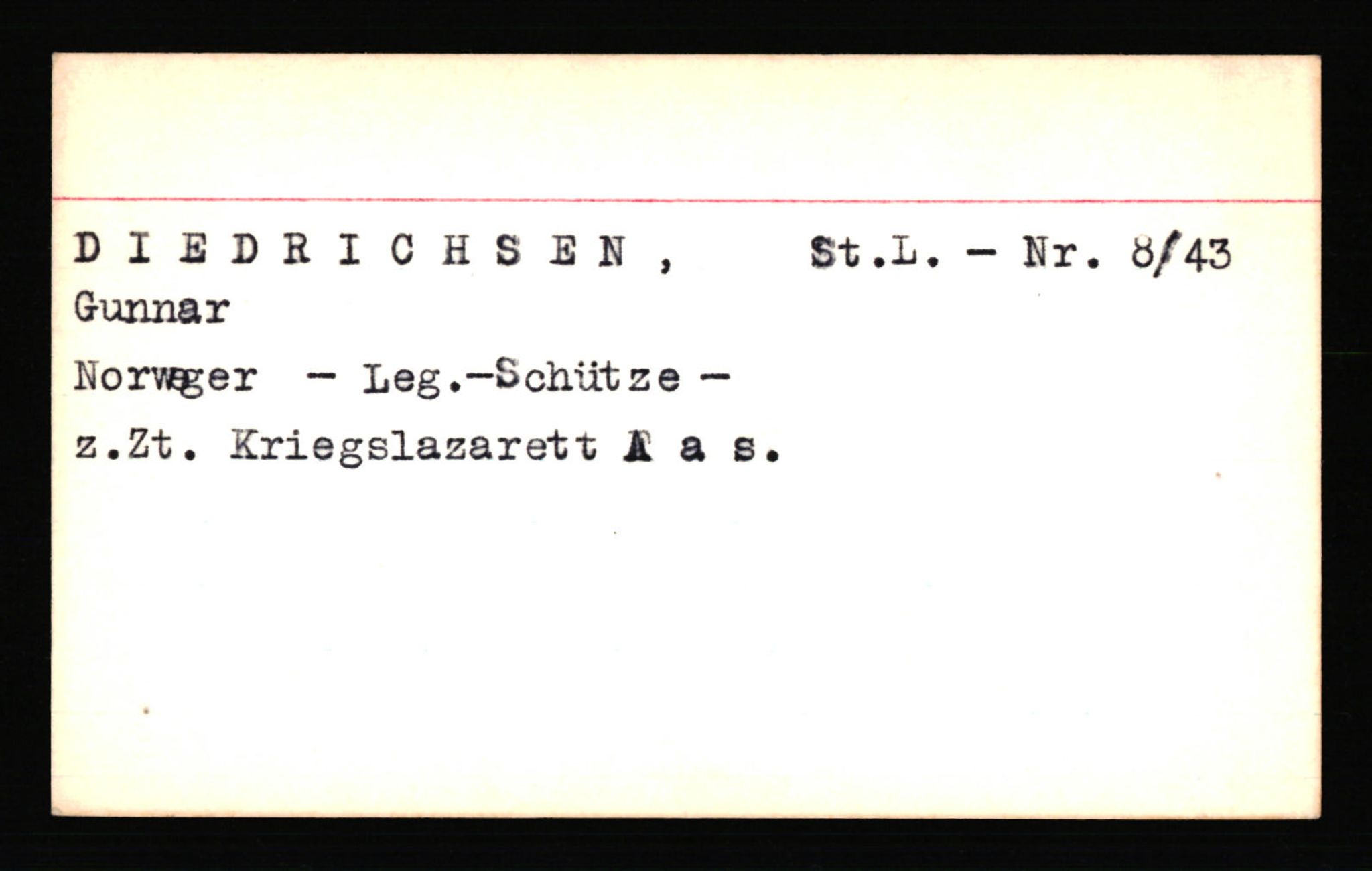 SS- und Polizeigericht Nord (IX), AV/RA-RAFA-3182/0001/C/Ca/L0002: kartotekkort for personer alfabetisk på etternavn: D-H, 1940-1945, p. 63