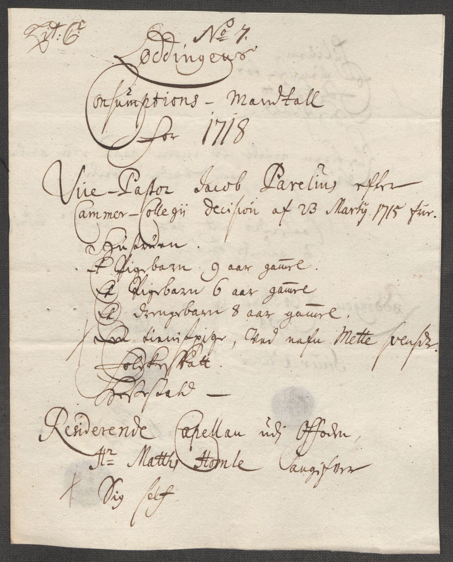 Rentekammeret inntil 1814, Reviderte regnskaper, Fogderegnskap, AV/RA-EA-4092/R66/L4588: Fogderegnskap Salten, 1718, p. 148