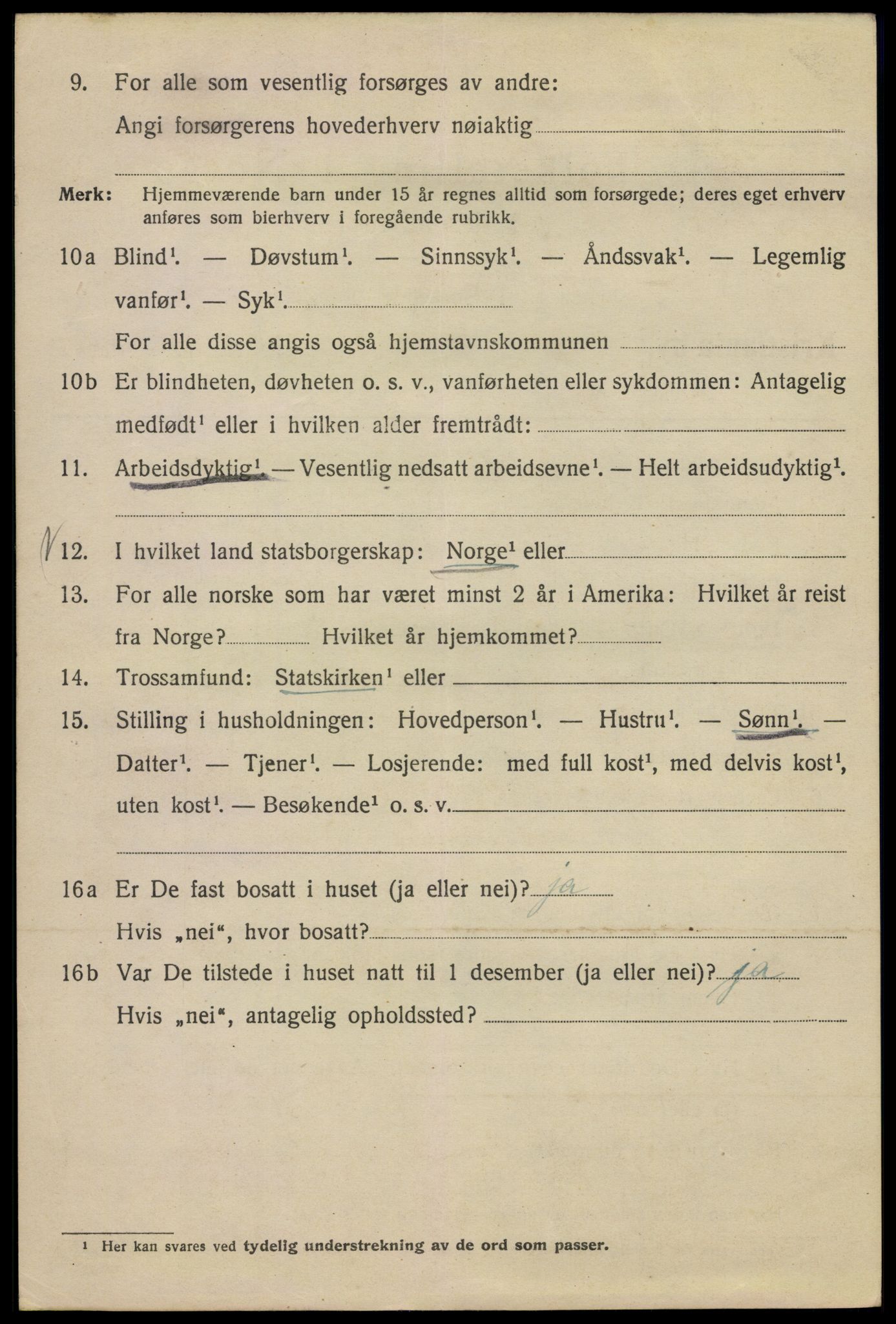 SAO, 1920 census for Kristiania, 1920, p. 559674