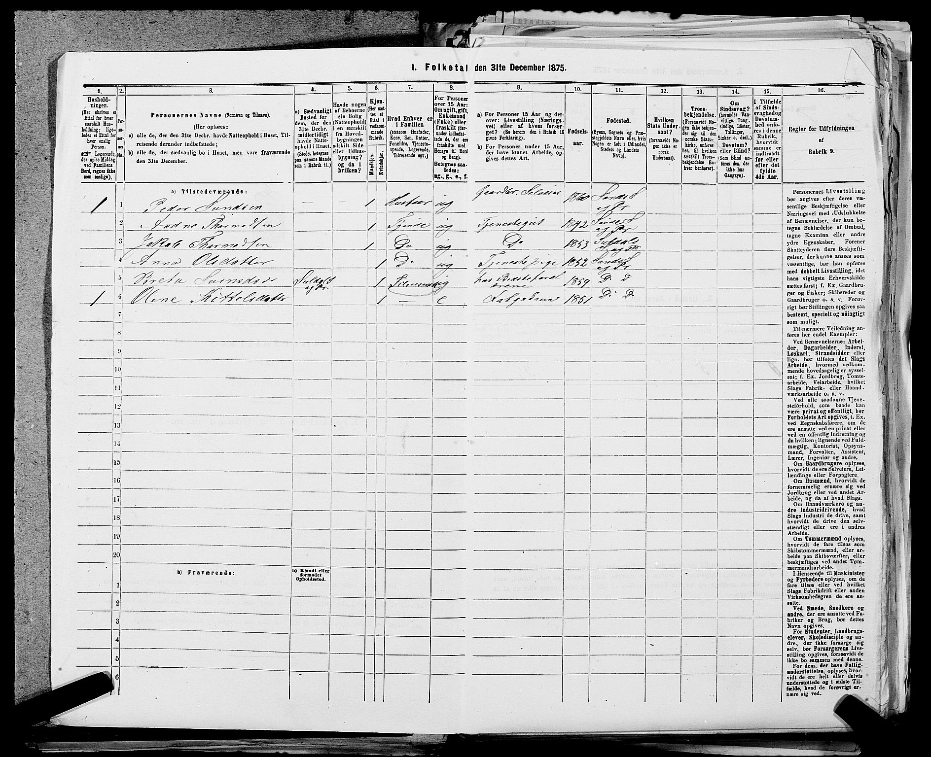 SAST, 1875 census for 1136P Sand, 1875, p. 328