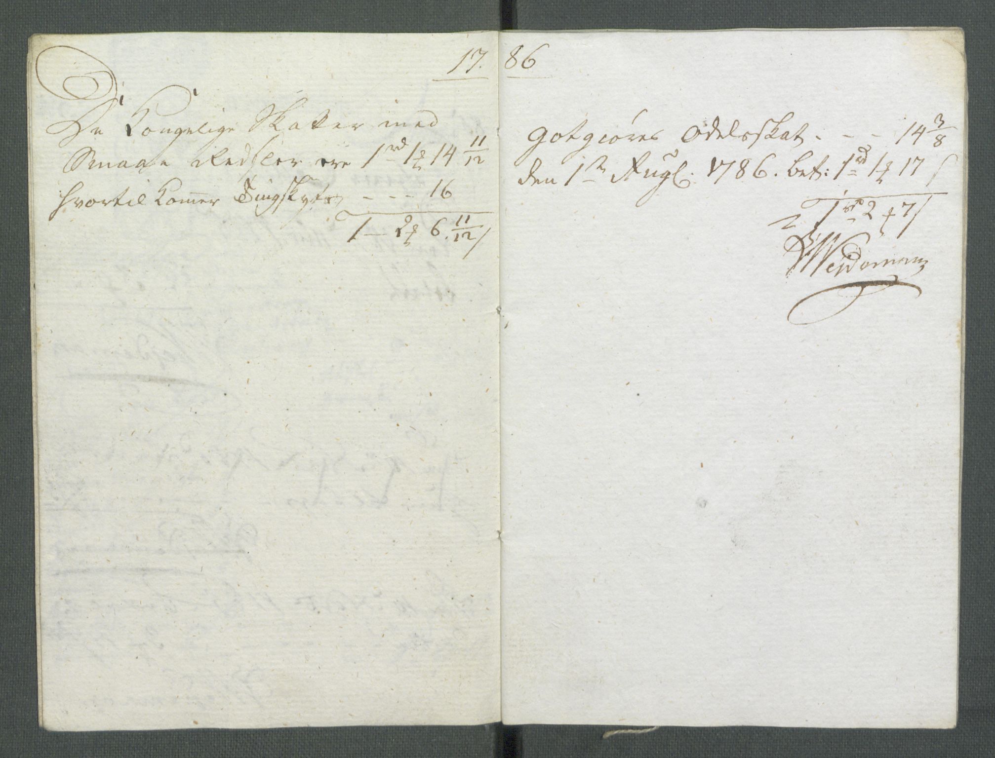 Rentekammeret inntil 1814, Realistisk ordnet avdeling, RA/EA-4070/Od/L0001/0002: Oppløp / [Æ2]: Dokumenter om Lofthusurolighetene i Nedenes, 1786-1789, p. 543