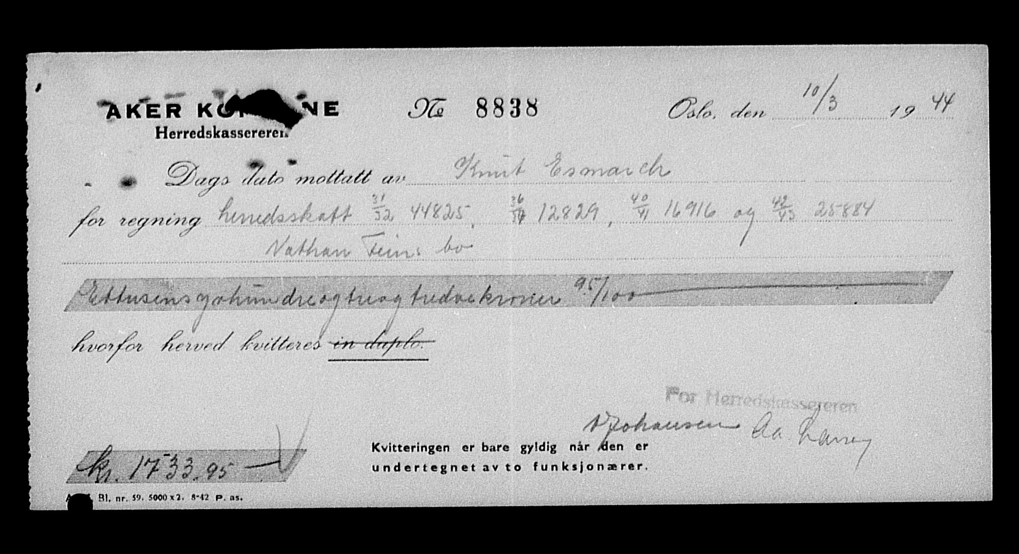 Justisdepartementet, Tilbakeføringskontoret for inndratte formuer, AV/RA-S-1564/H/Hc/Hcc/L0934: --, 1945-1947, p. 61