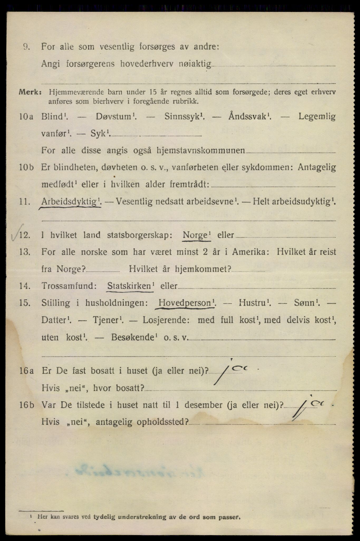 SAO, 1920 census for Kristiania, 1920, p. 590374