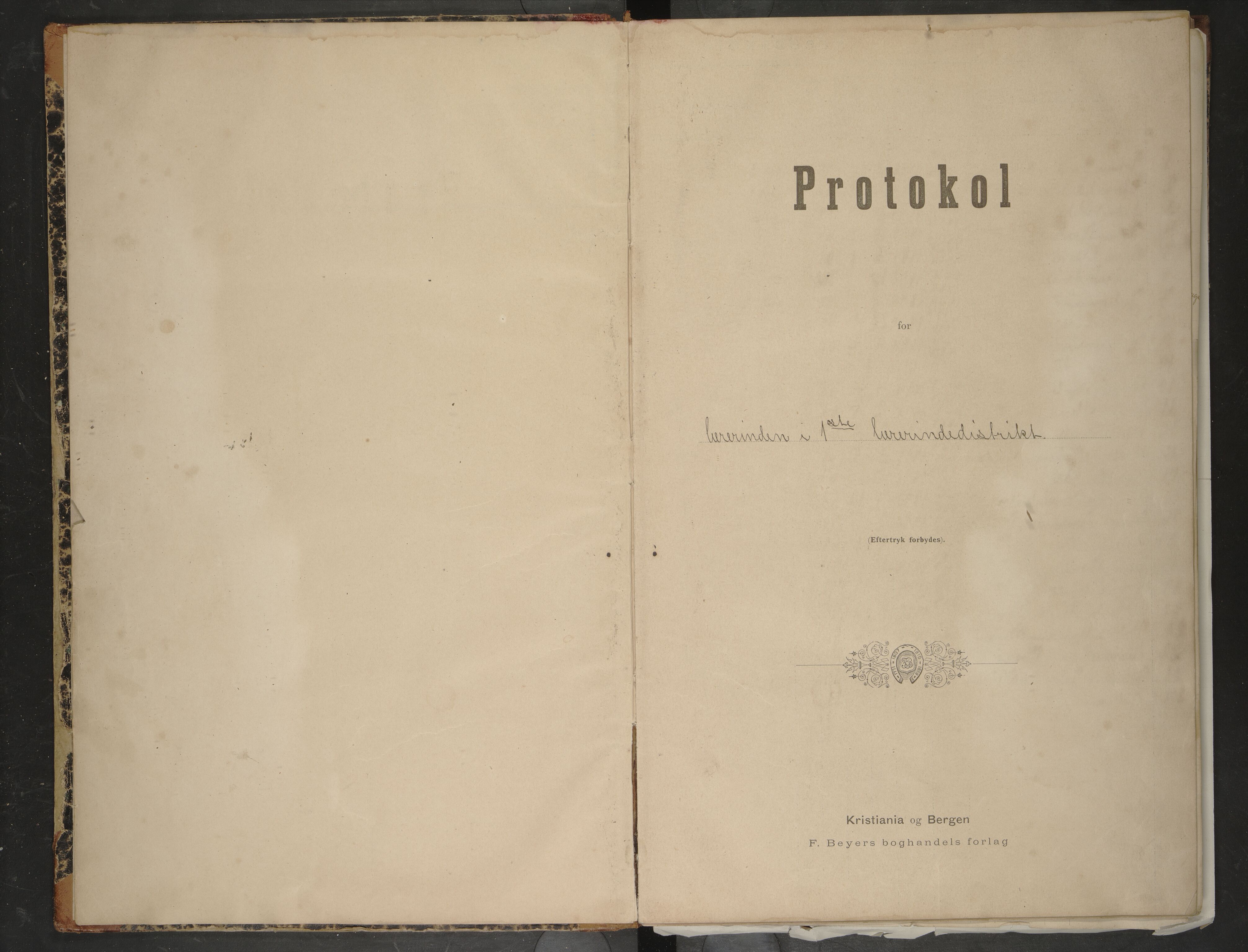 Bodin kommune. Ymse skolekretser/skoler, AIN/K-18431.510.12/F/Fa/L0024: Skoleprotokoll. Festvåg, Kløkstad, Løp, Mulstrand, Mykelbostad, Skaug, 1896-1919