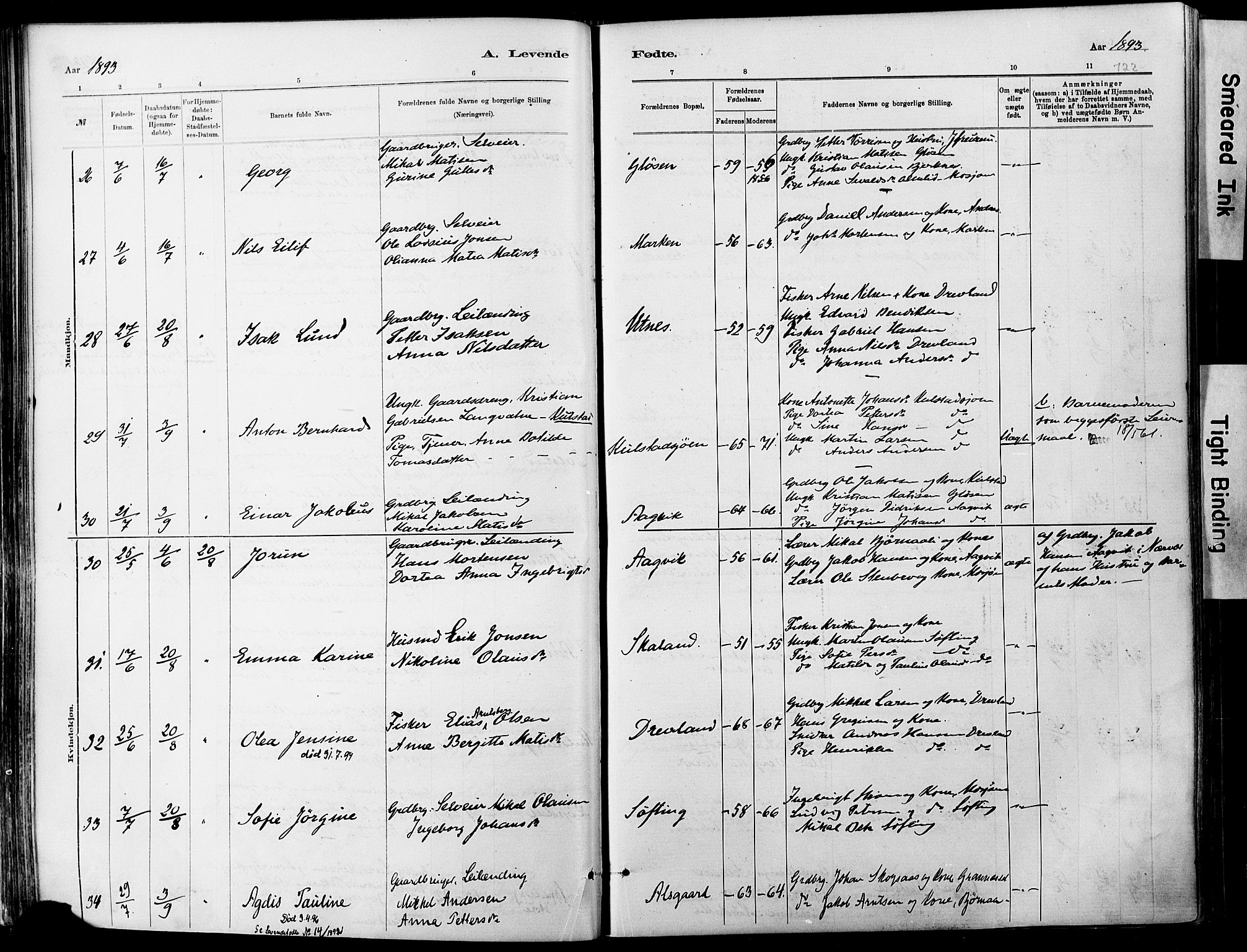 Ministerialprotokoller, klokkerbøker og fødselsregistre - Nordland, AV/SAT-A-1459/820/L0295: Parish register (official) no. 820A16, 1880-1896, p. 122