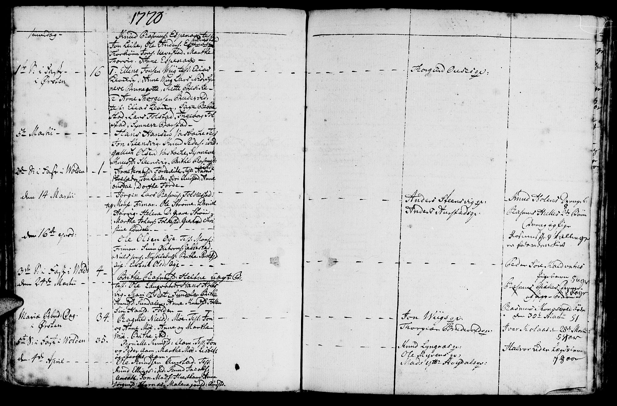 Ministerialprotokoller, klokkerbøker og fødselsregistre - Møre og Romsdal, AV/SAT-A-1454/511/L0136: Parish register (official) no. 511A03, 1760-1786