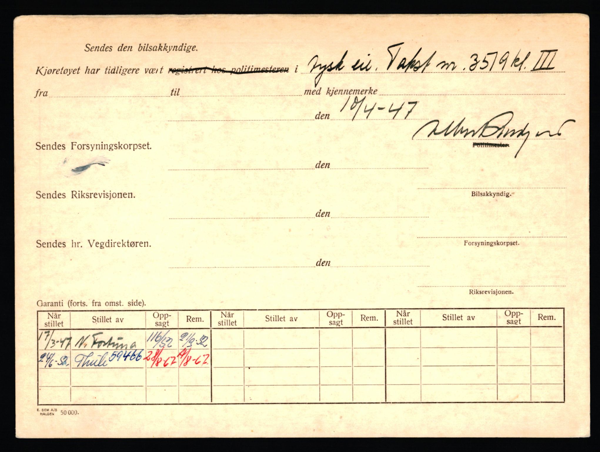 Stavanger trafikkstasjon, AV/SAST-A-101942/0/F/L0006: L-1700 - L-2149, 1930-1971, p. 1912
