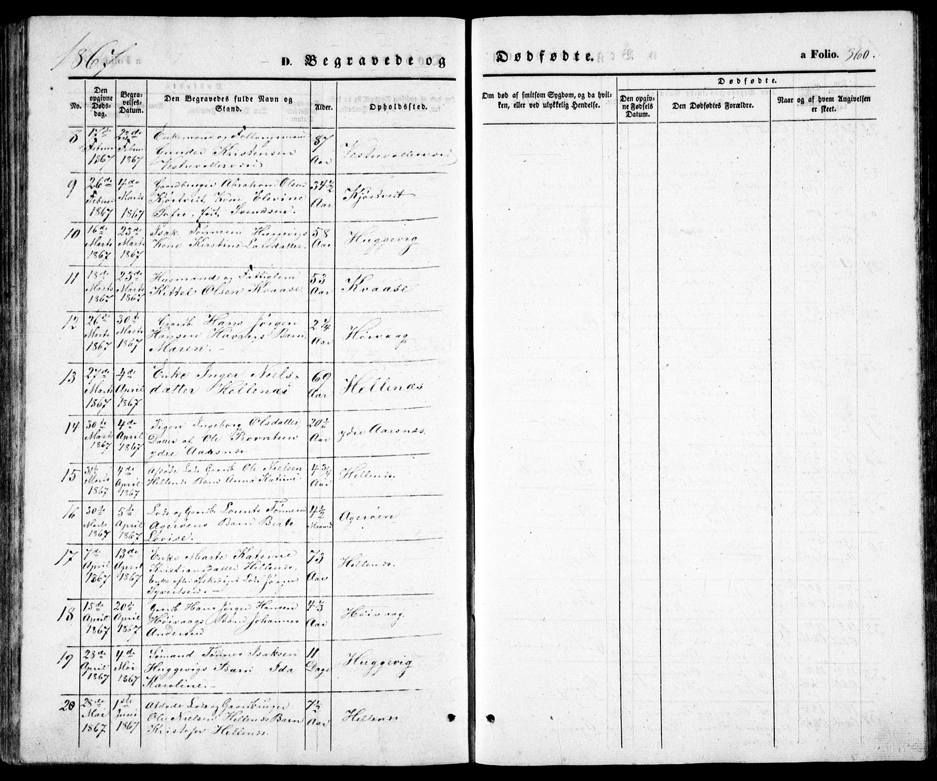 Høvåg sokneprestkontor, AV/SAK-1111-0025/F/Fb/L0002: Parish register (copy) no. B 2, 1847-1869, p. 360