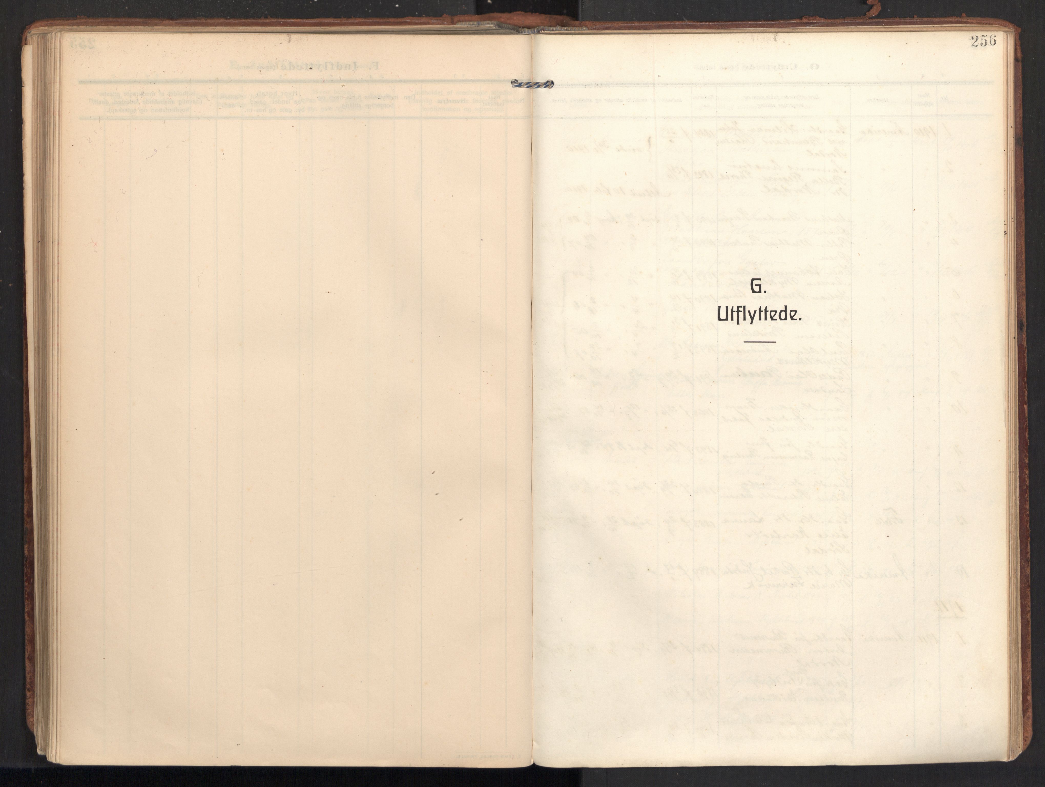 Ministerialprotokoller, klokkerbøker og fødselsregistre - Møre og Romsdal, SAT/A-1454/502/L0026: Parish register (official) no. 502A04, 1909-1933, p. 256