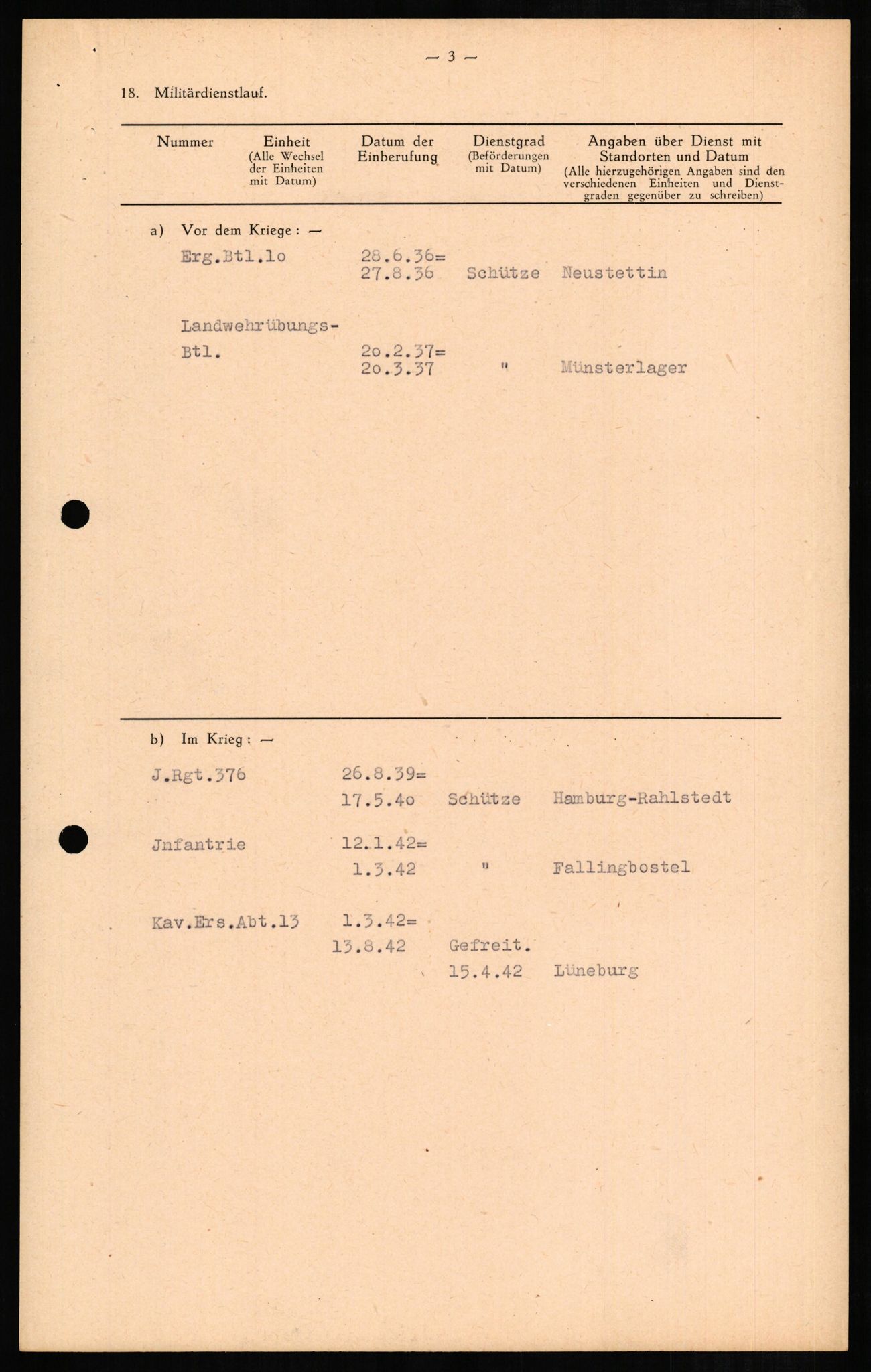 Forsvaret, Forsvarets overkommando II, AV/RA-RAFA-3915/D/Db/L0007: CI Questionaires. Tyske okkupasjonsstyrker i Norge. Tyskere., 1945-1946, p. 418