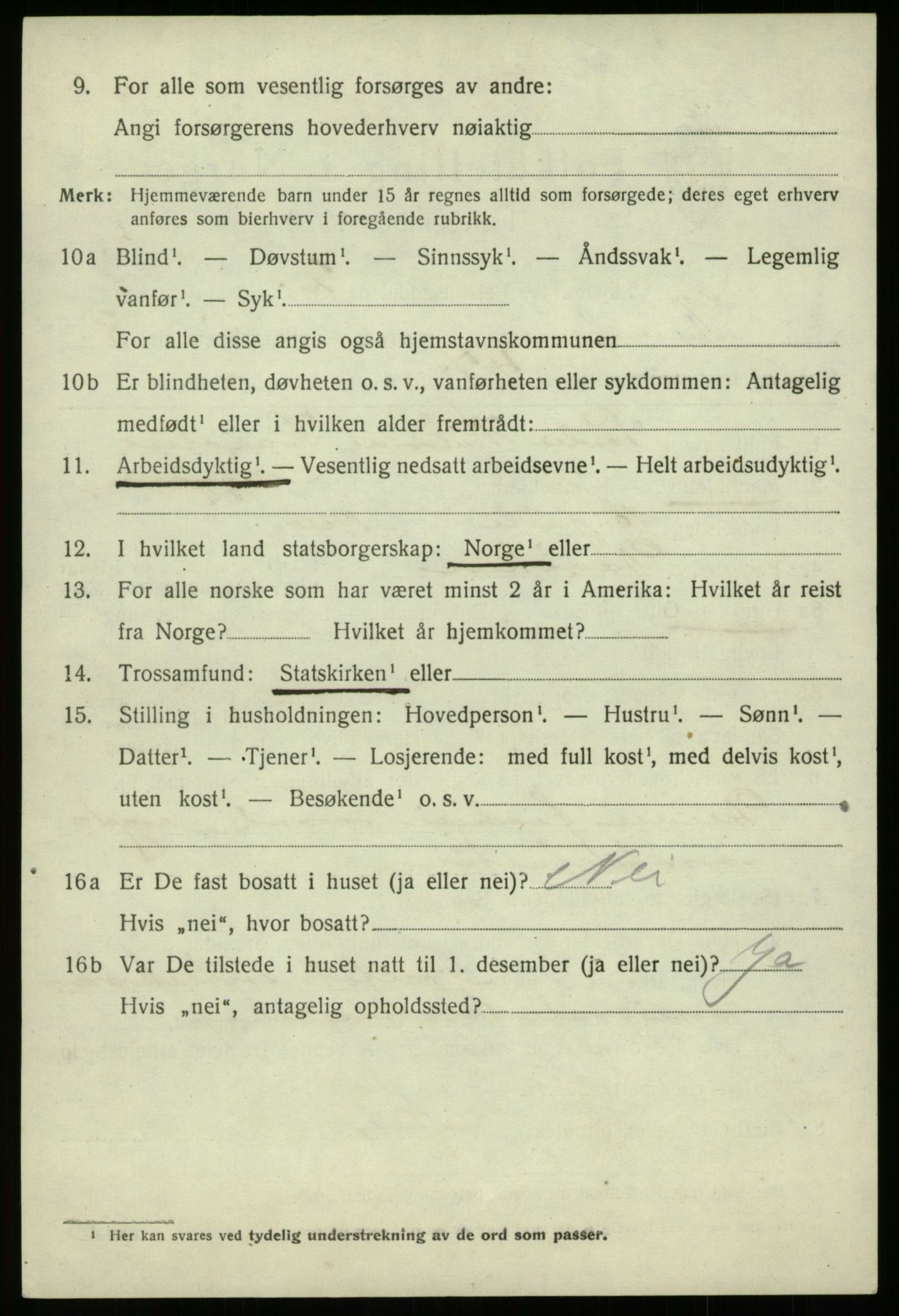 SAB, 1920 census for Davik, 1920, p. 4776