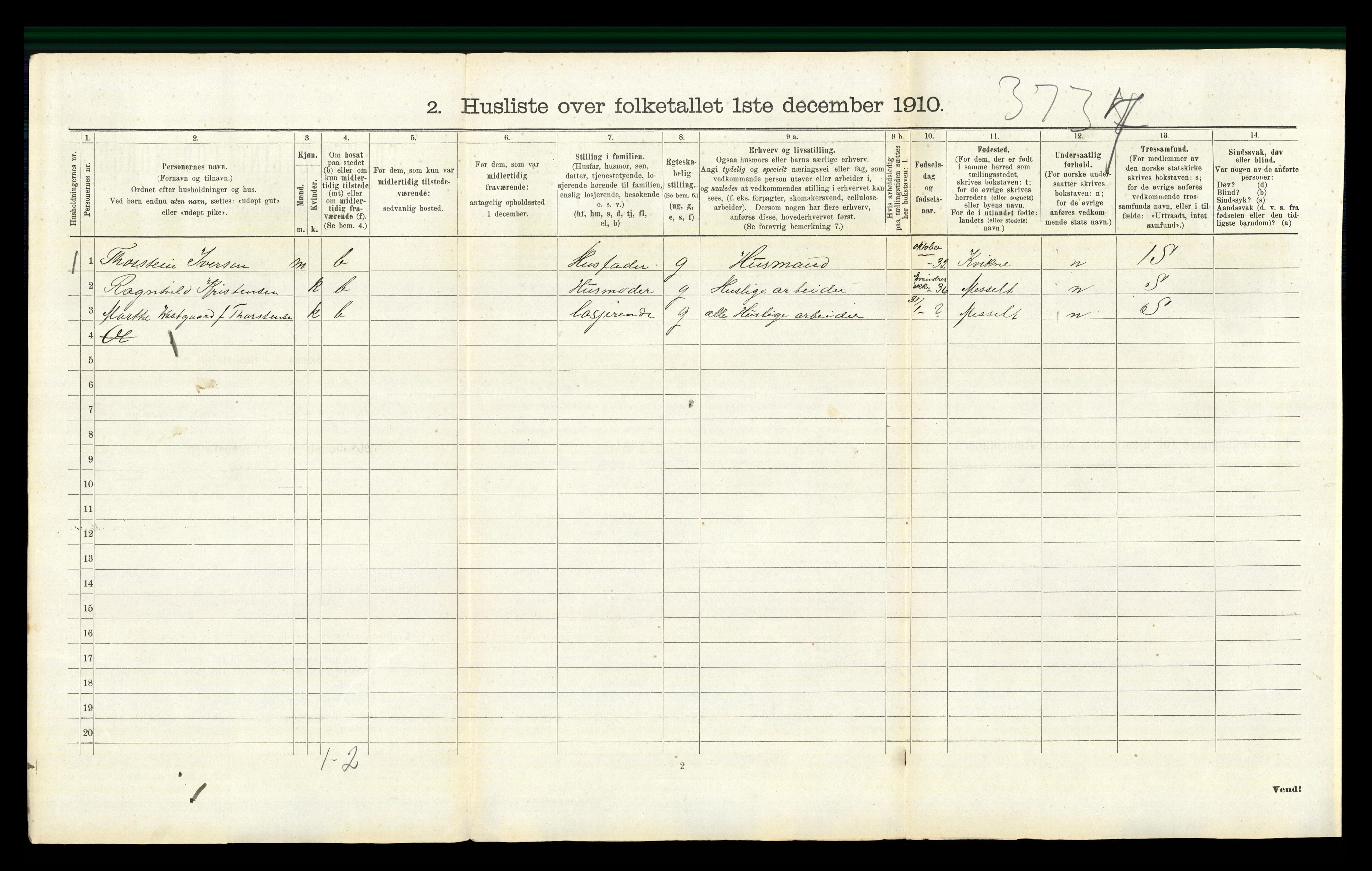 RA, 1910 census for Stor-Elvdal, 1910, p. 490